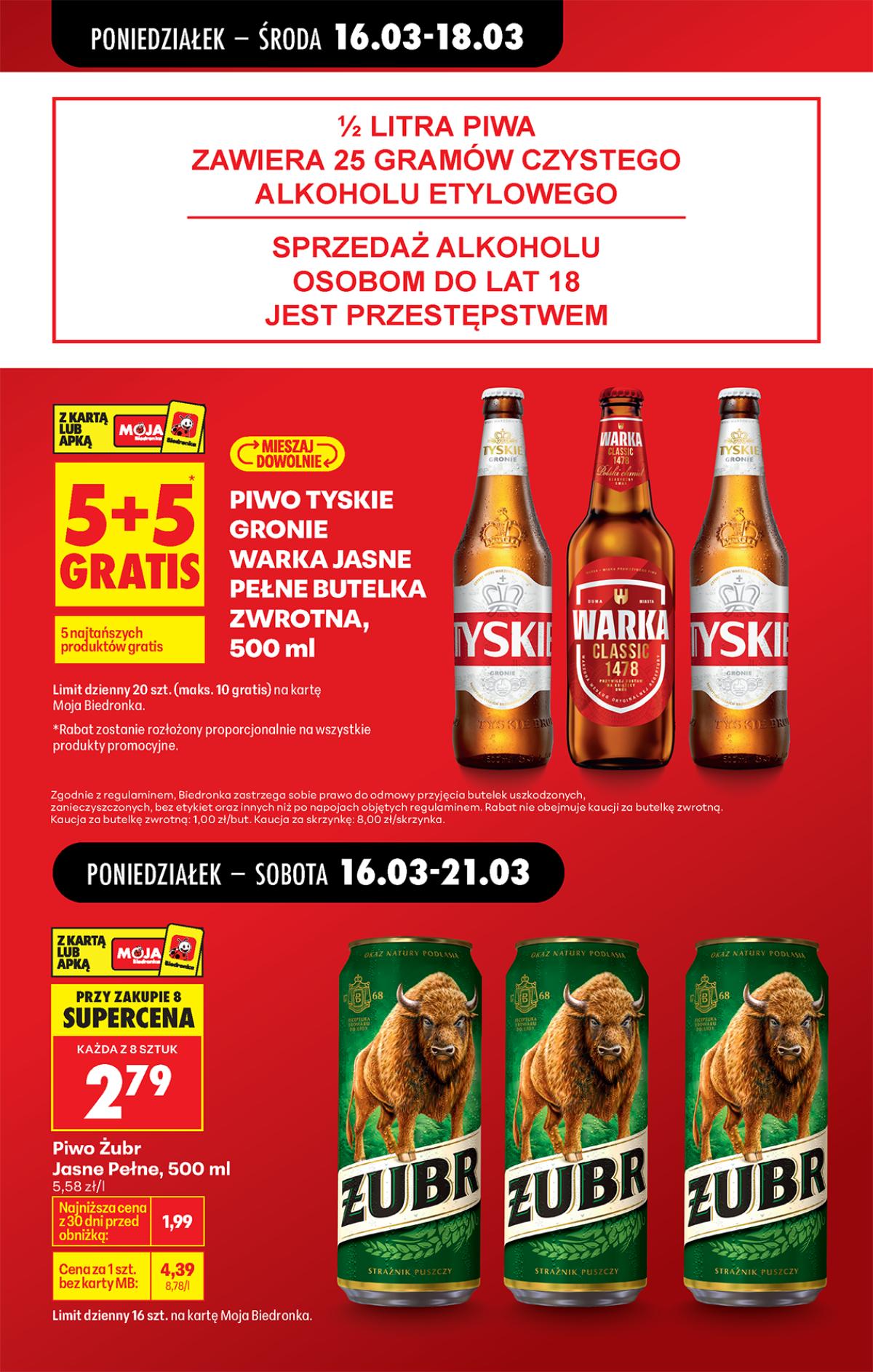Leták Biedronka Polsko 16.3.-22.3.2026 strana 17