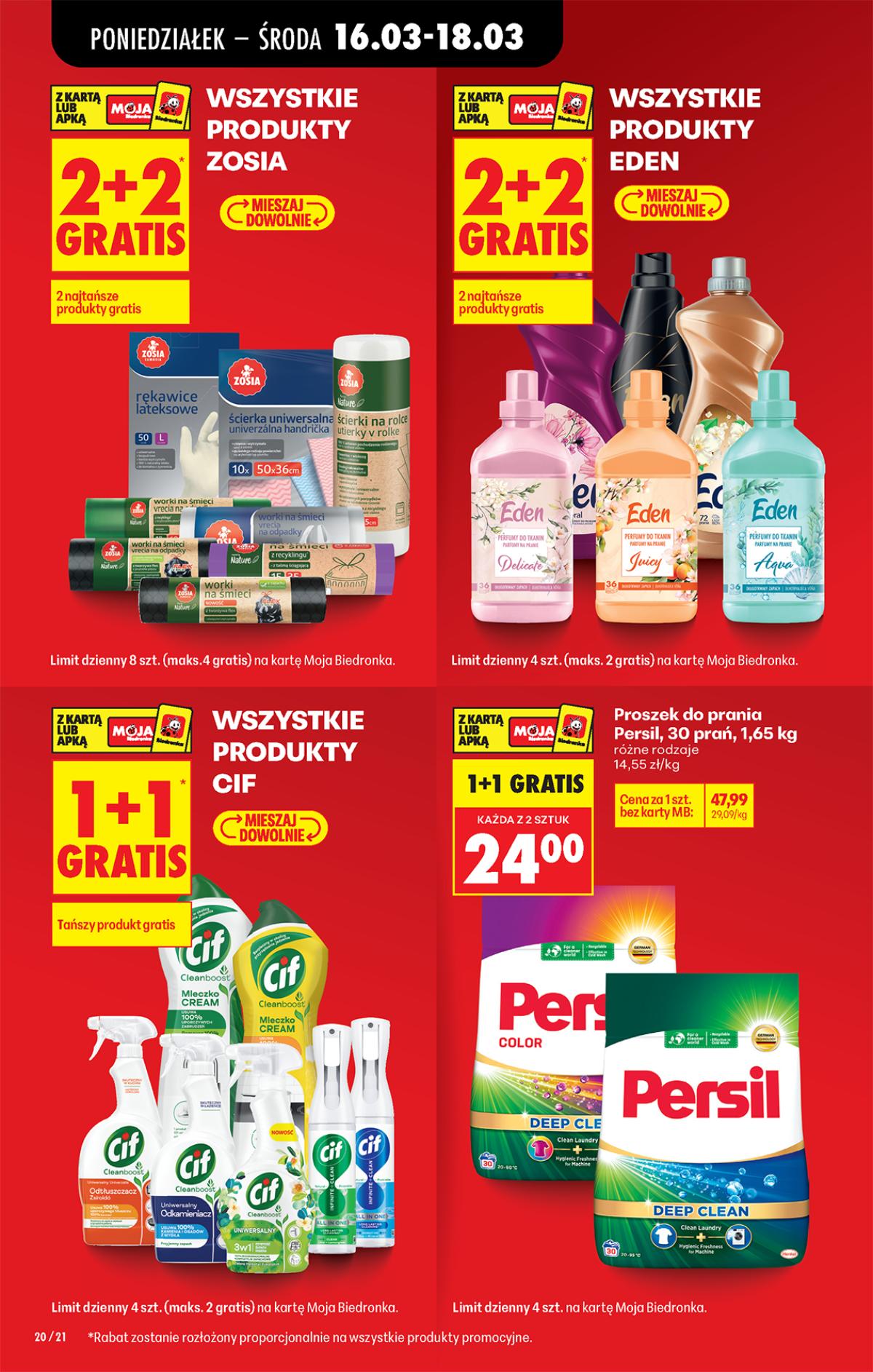 Leták Biedronka Polsko 16.3.-22.3.2026 strana 22