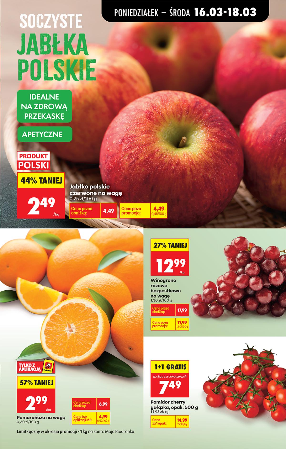 Leták Biedronka Polsko 16.3.-22.3.2026 strana 27