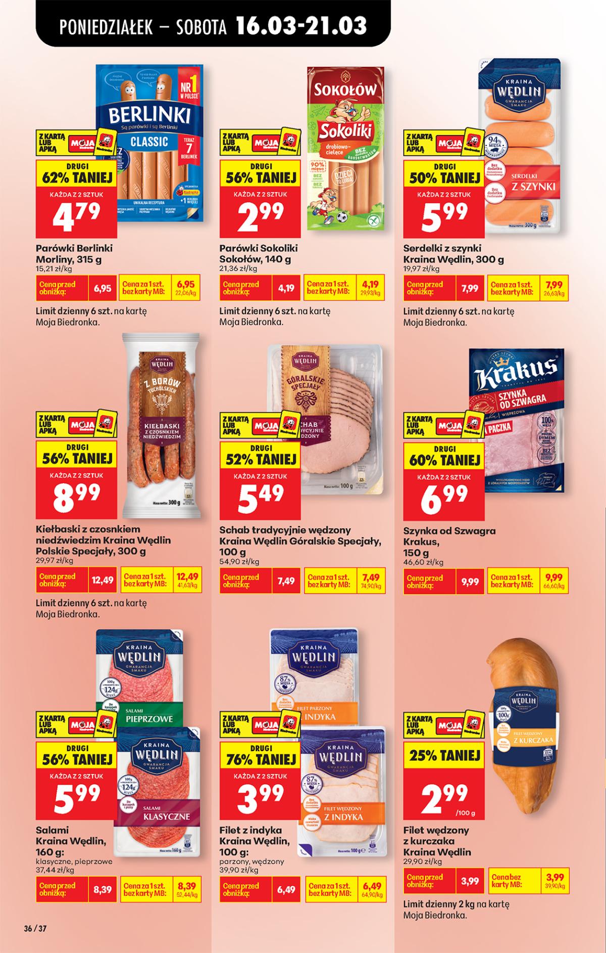 Leták Biedronka Polsko 16.3.-22.3.2026 strana 44