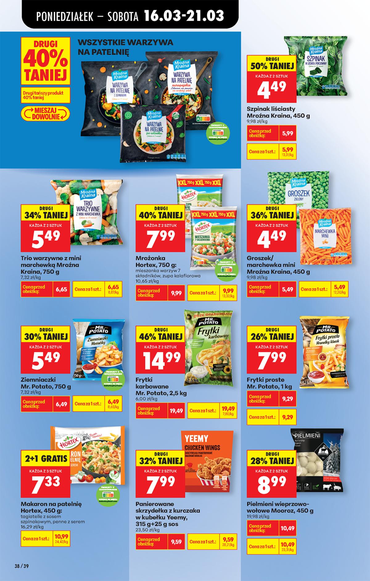 Leták Biedronka Polsko 16.3.-22.3.2026 strana 46