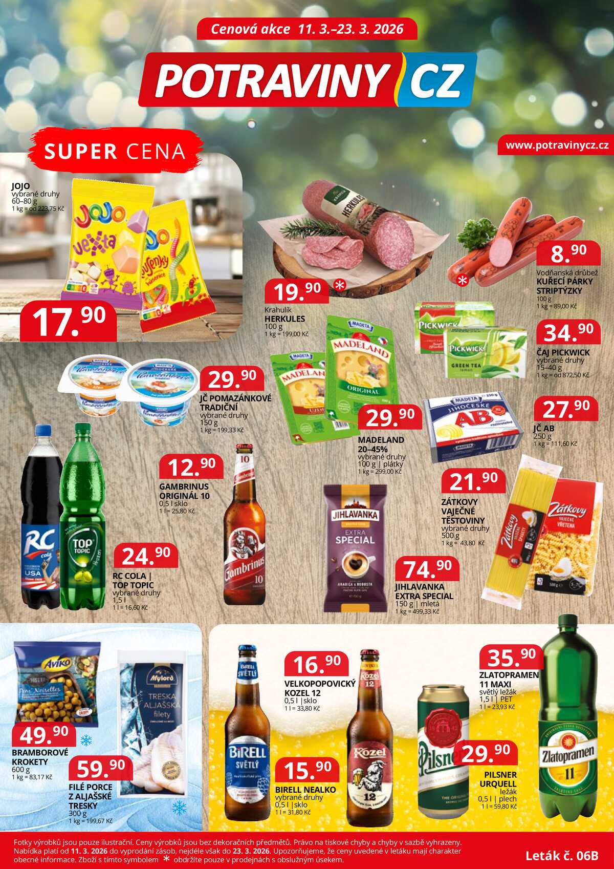 Potraviny CZ do 23.3. strana 1