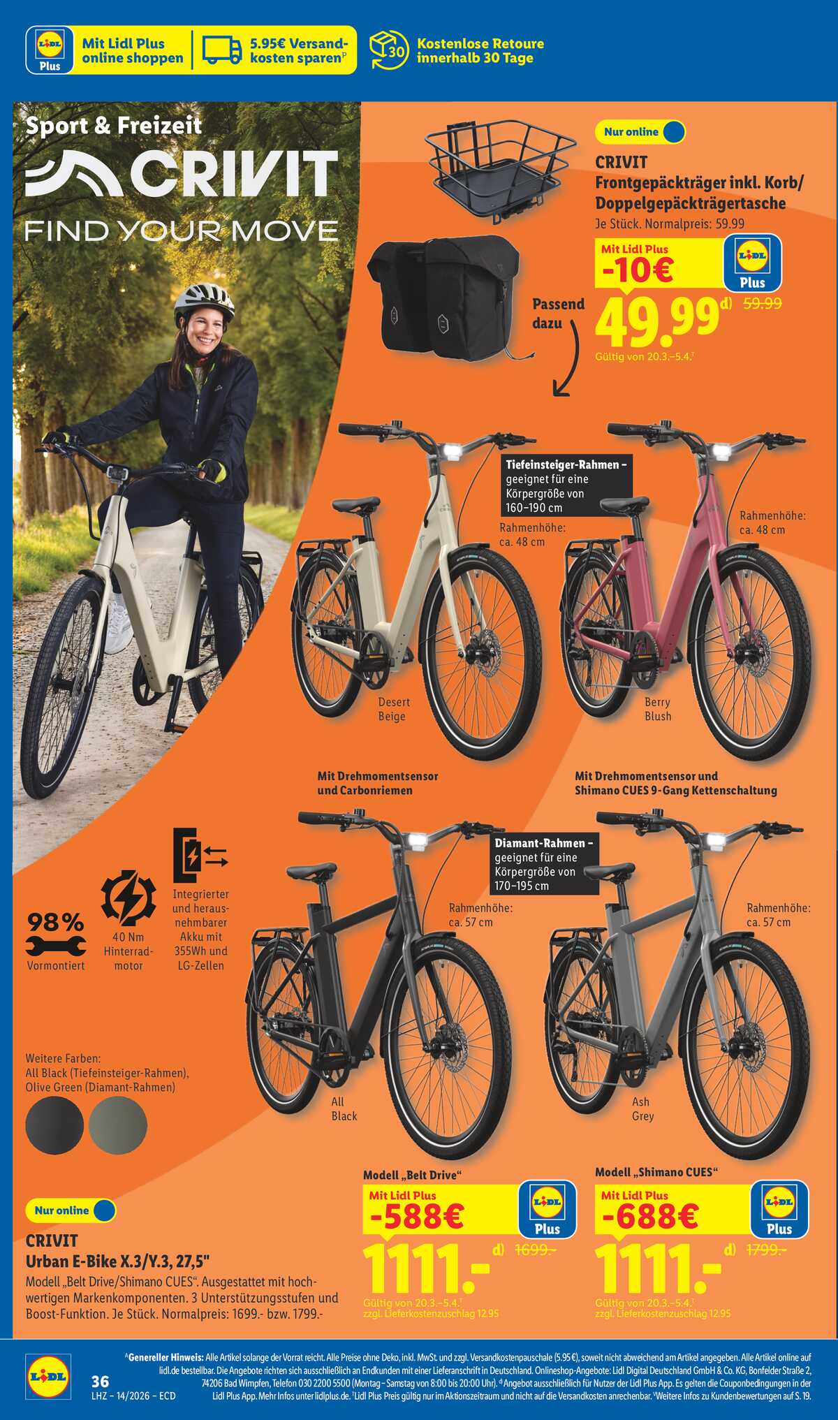 Leták Lidl Německo 30.3.-4.4.2026 strana 4