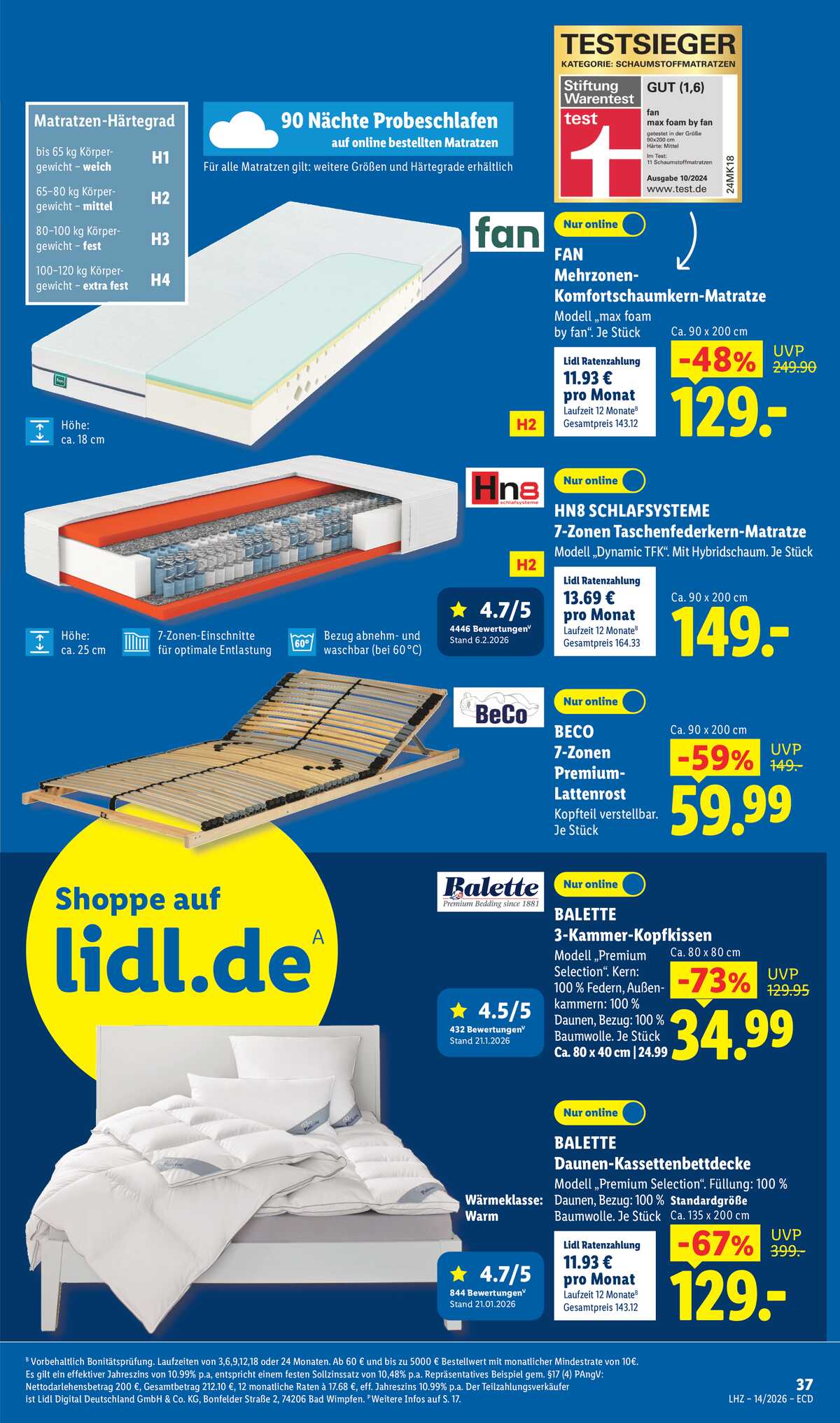 Leták Lidl Německo 30.3.-4.4.2026 strana 5