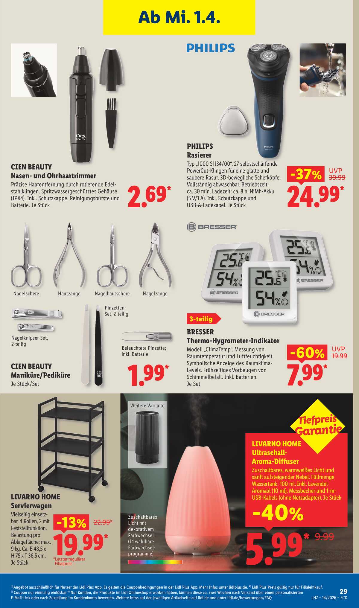 Leták Lidl Německo 30.3.-4.4.2026 strana 23