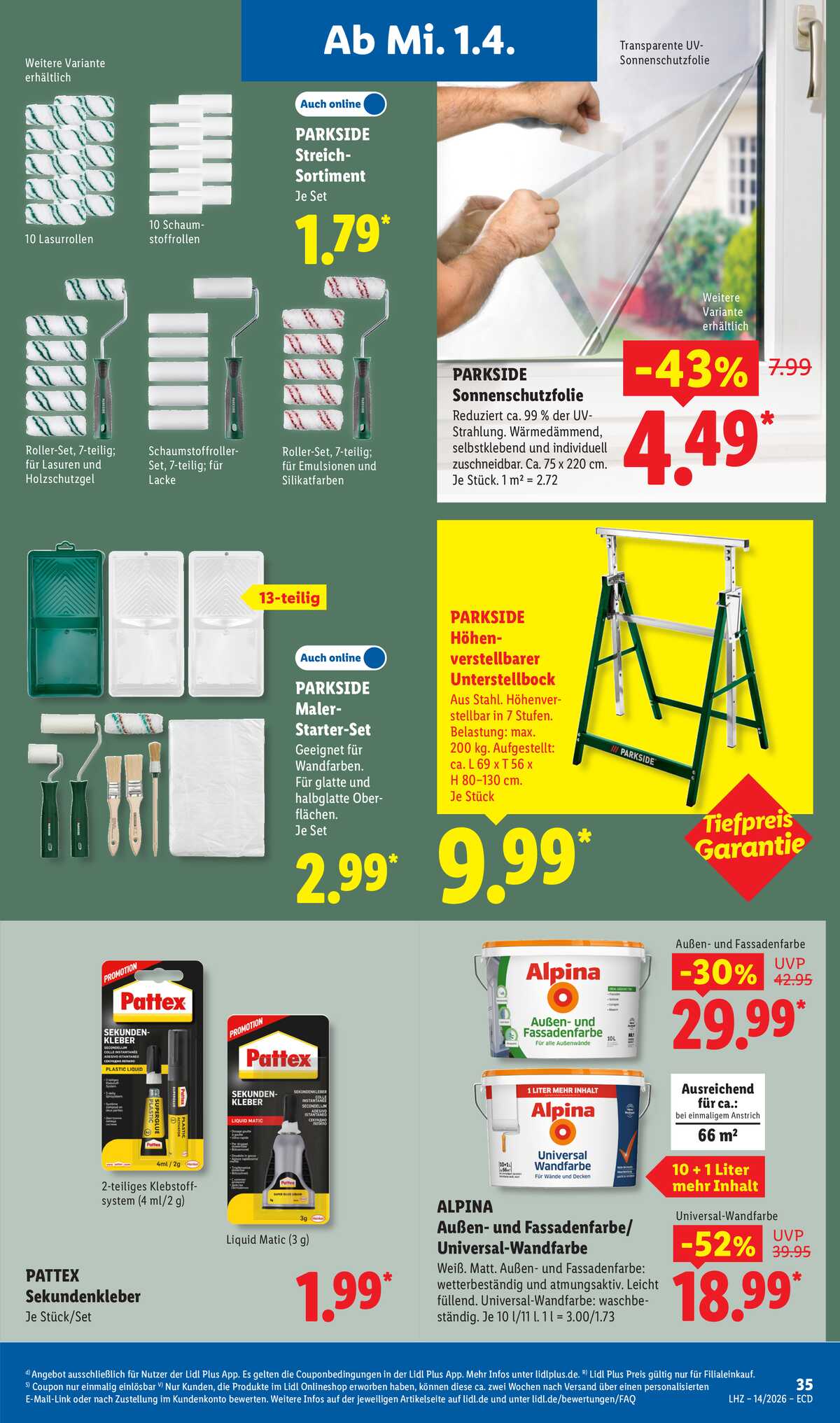 Leták Lidl Německo 30.3.-4.4.2026 strana 29