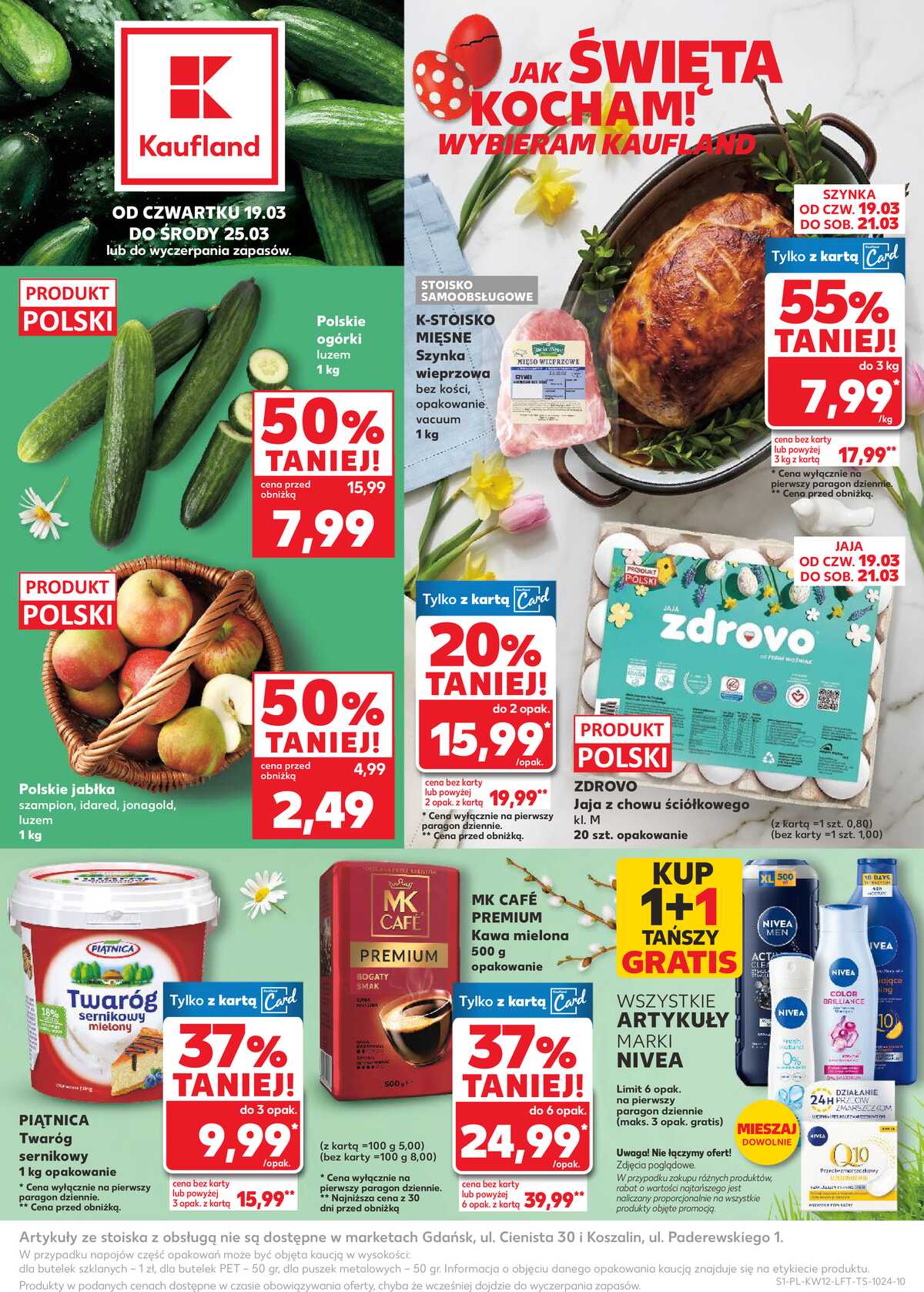 Leták Kaufland Polsko 19.3.-25.3.2026 - Noviny týdne strana 1