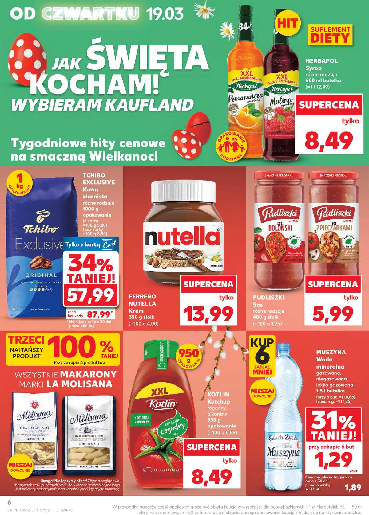 Leták Kaufland Polsko 19.3.-25.3.2026 - Noviny týdne strana 6