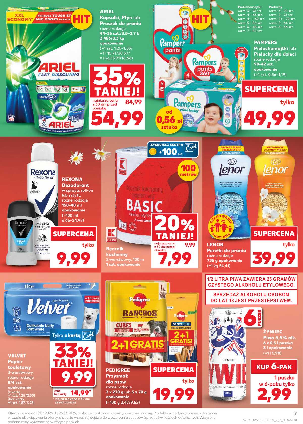 Leták Kaufland Polsko 19.3.-25.3.2026 - Noviny týdne strana 7