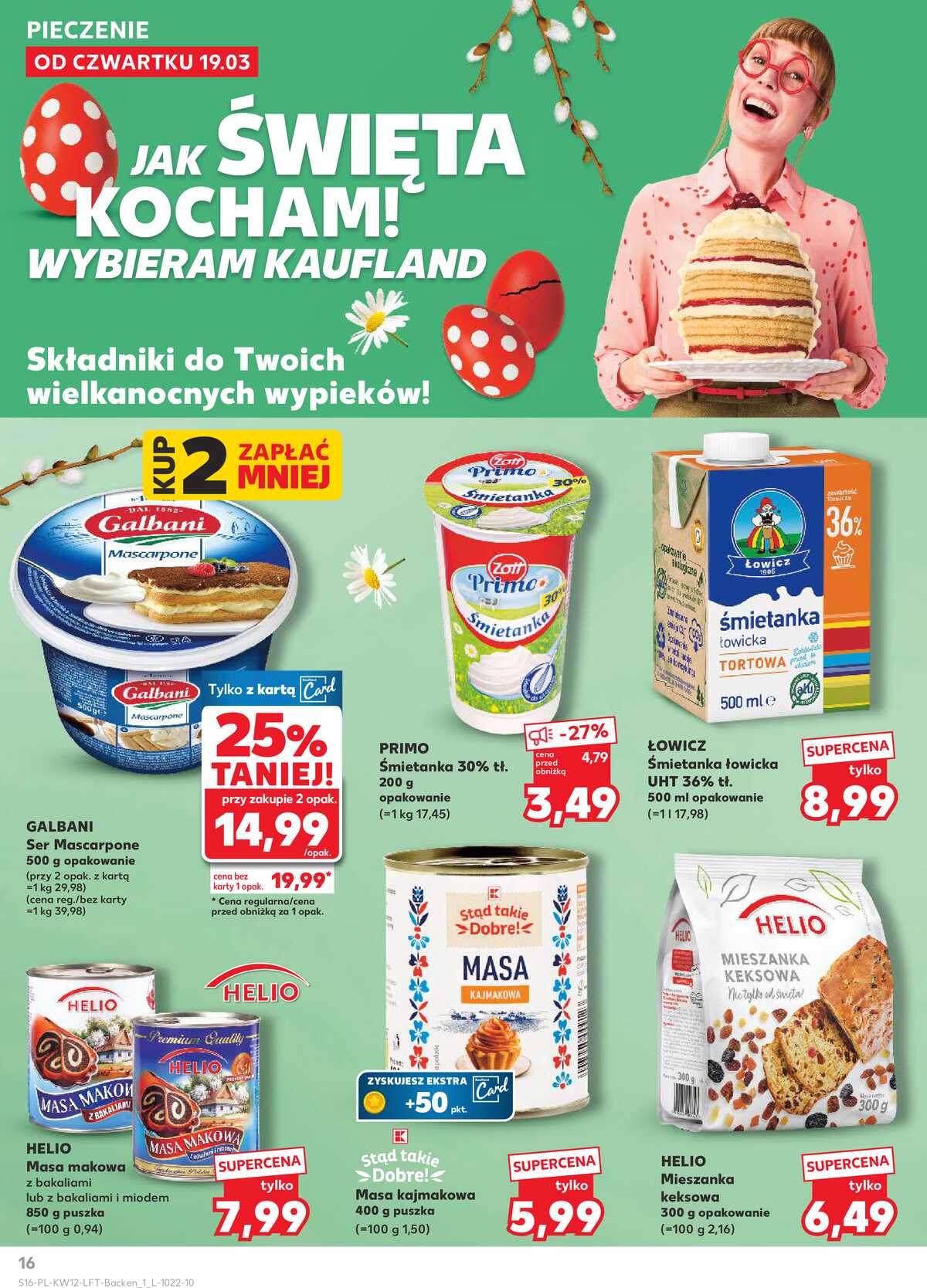 Leták Kaufland Polsko 19.3.-25.3.2026 - Noviny týdne strana 16