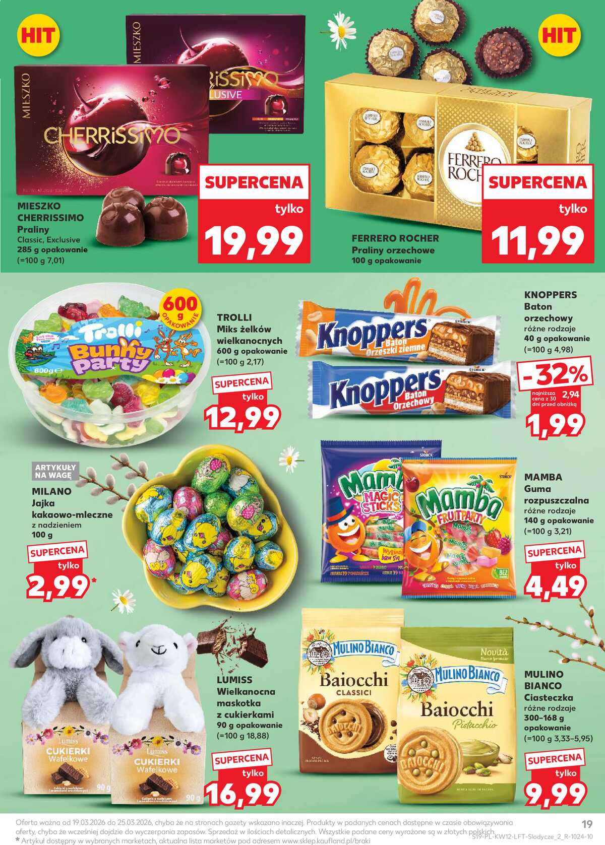 Leták Kaufland Polsko 19.3.-25.3.2026 - Noviny týdne strana 19