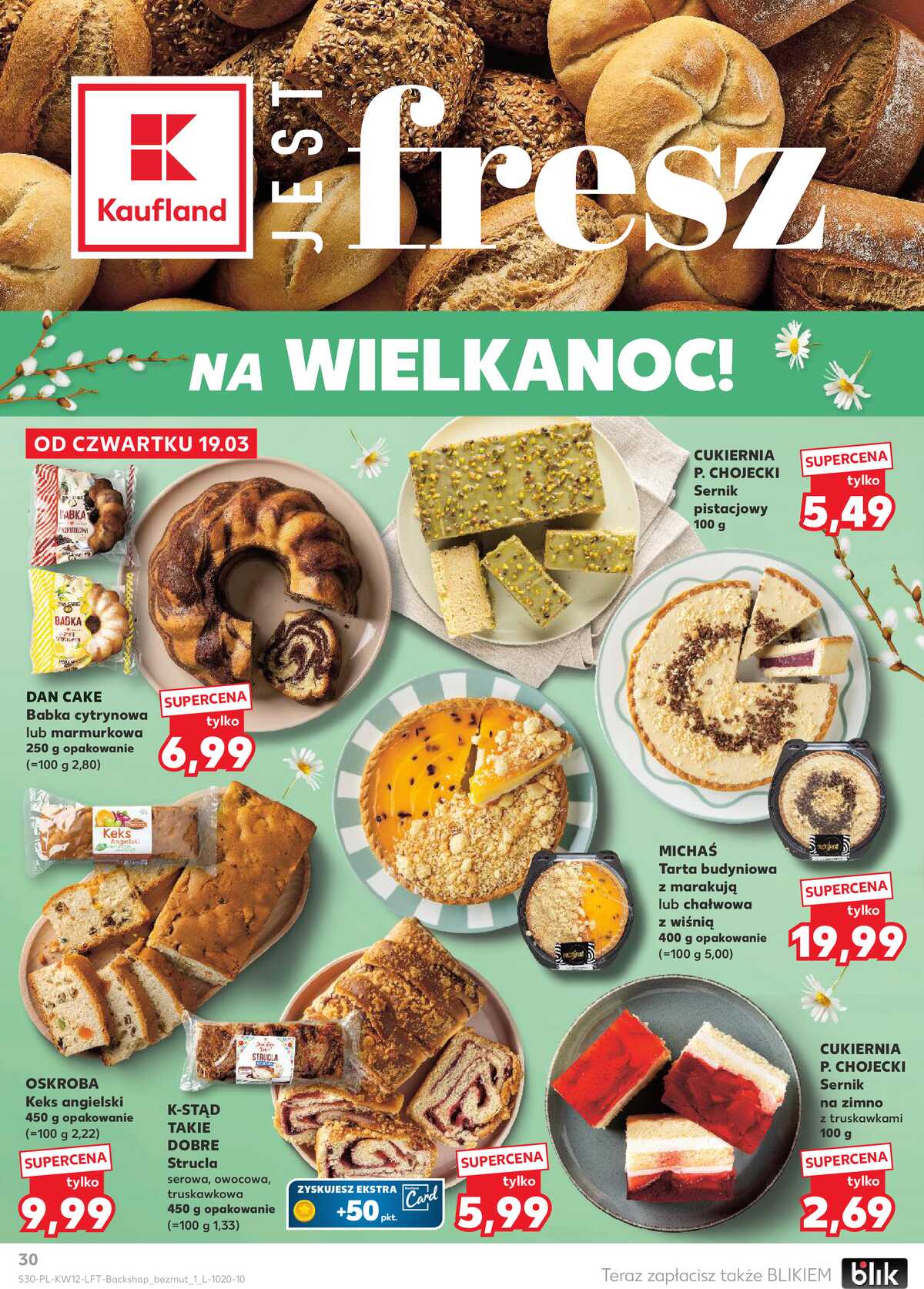 Leták Kaufland Polsko 19.3.-25.3.2026 - Noviny týdne strana 30