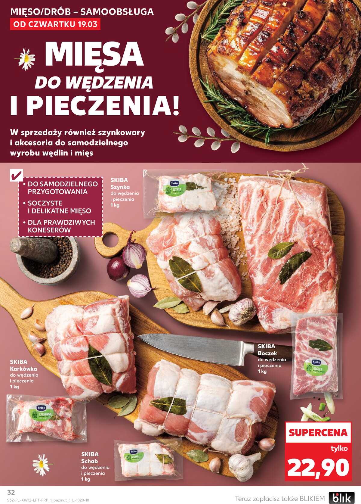 Leták Kaufland Polsko 19.3.-25.3.2026 - Noviny týdne strana 32