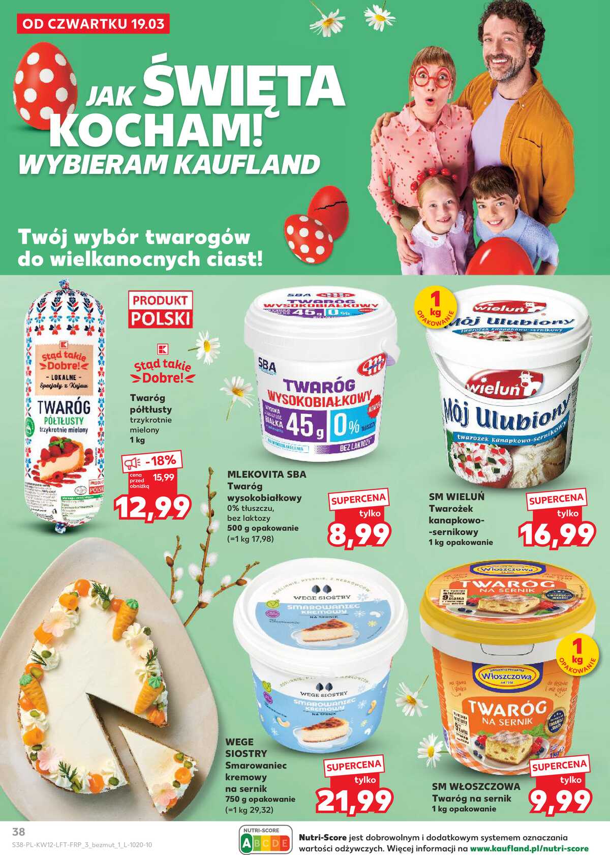 Leták Kaufland Polsko 19.3.-25.3.2026 - Noviny týdne strana 38