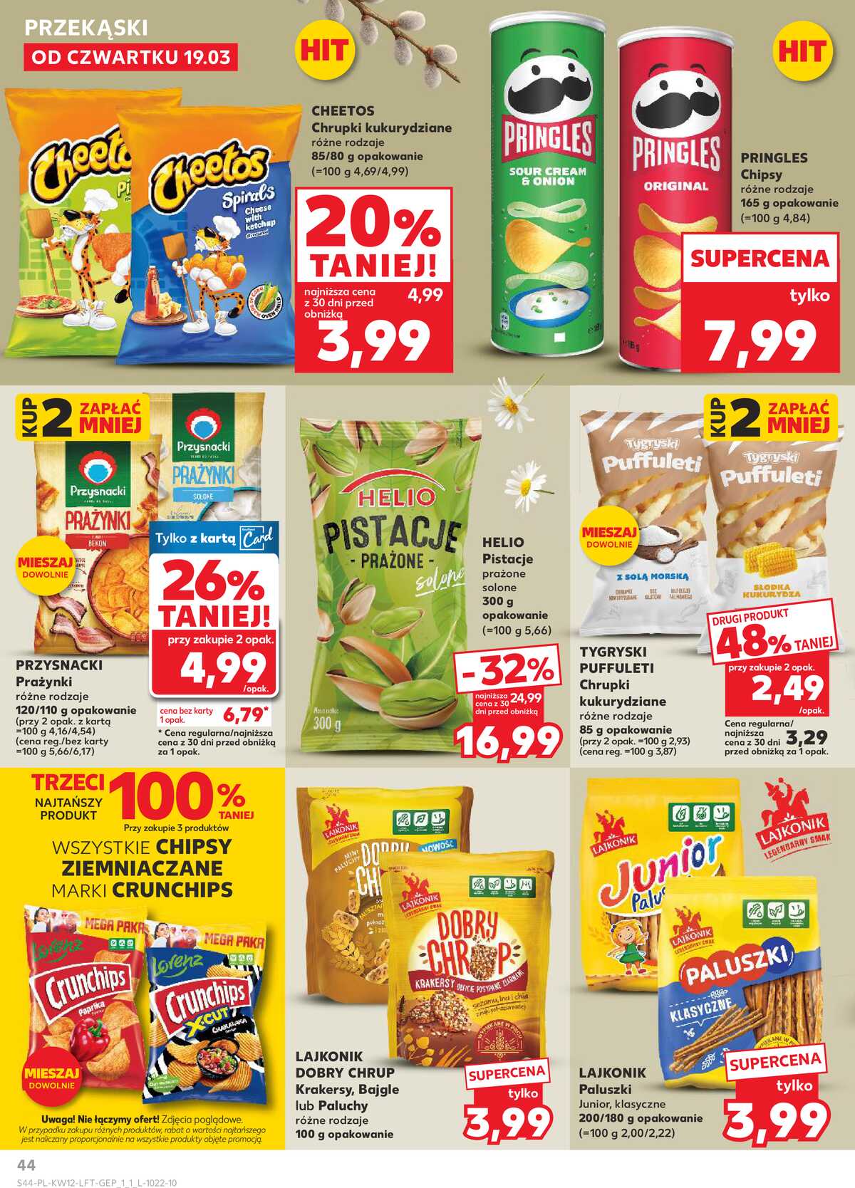 Leták Kaufland Polsko 19.3.-25.3.2026 - Noviny týdne strana 44