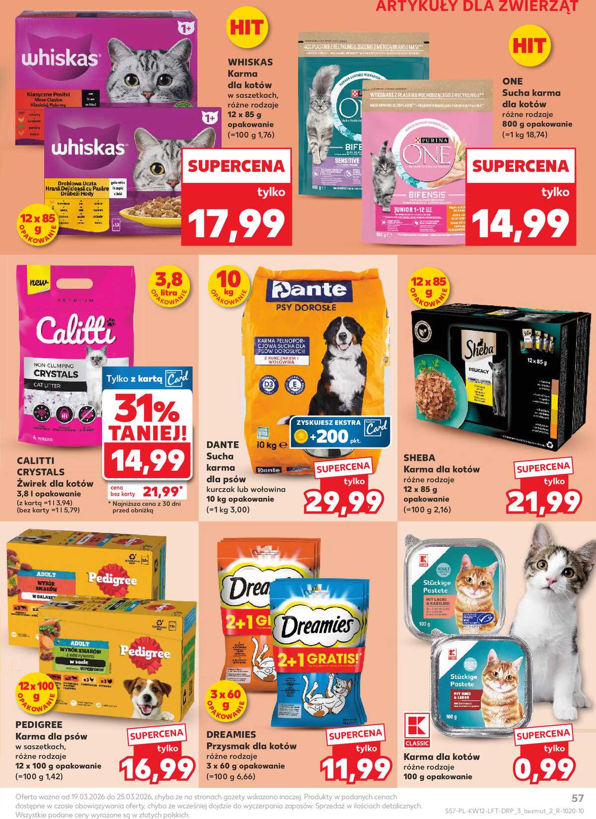 Leták Kaufland Polsko 19.3.-25.3.2026 - Noviny týdne strana 57