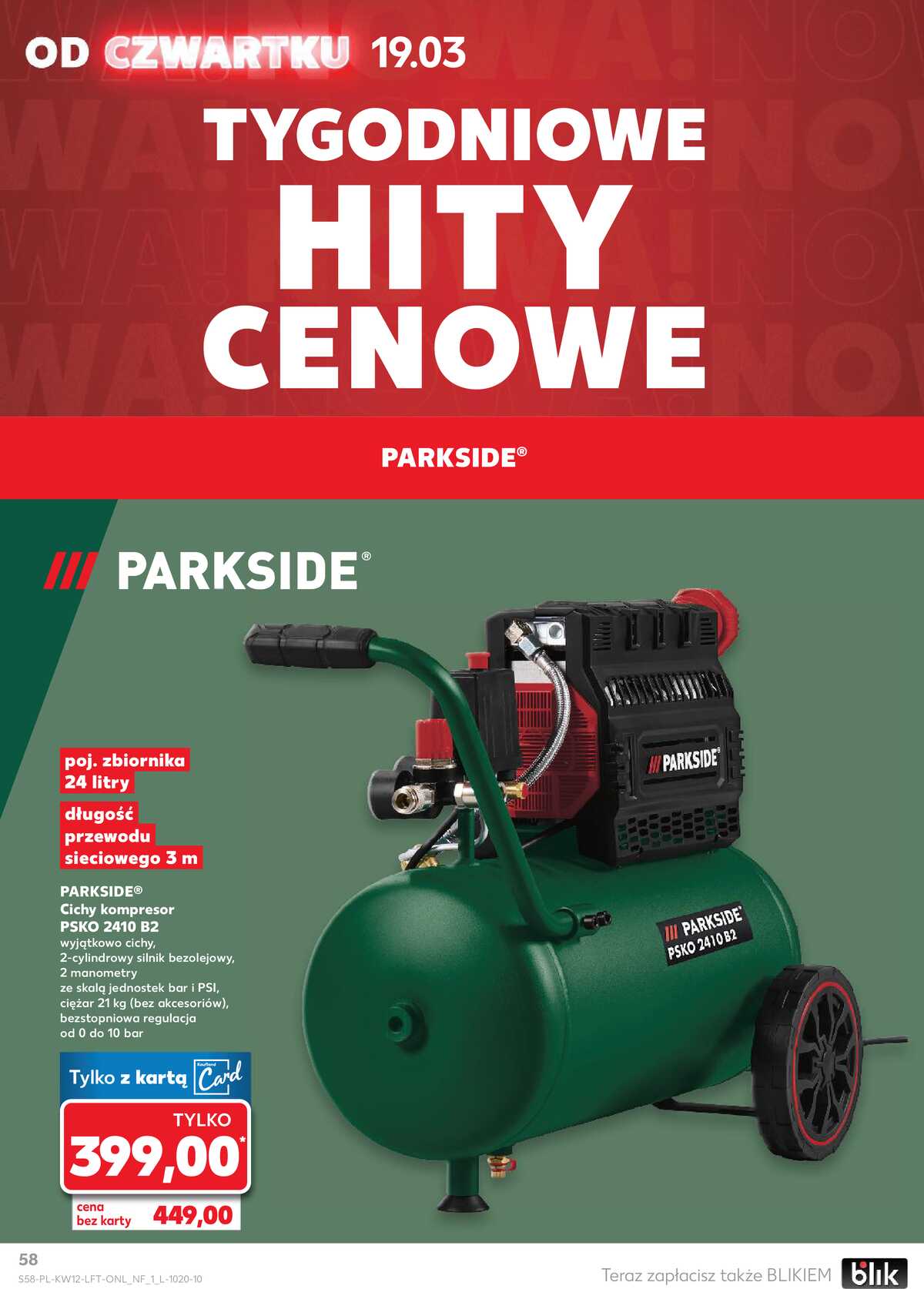 Leták Kaufland Polsko 19.3.-25.3.2026 - Noviny týdne strana 58