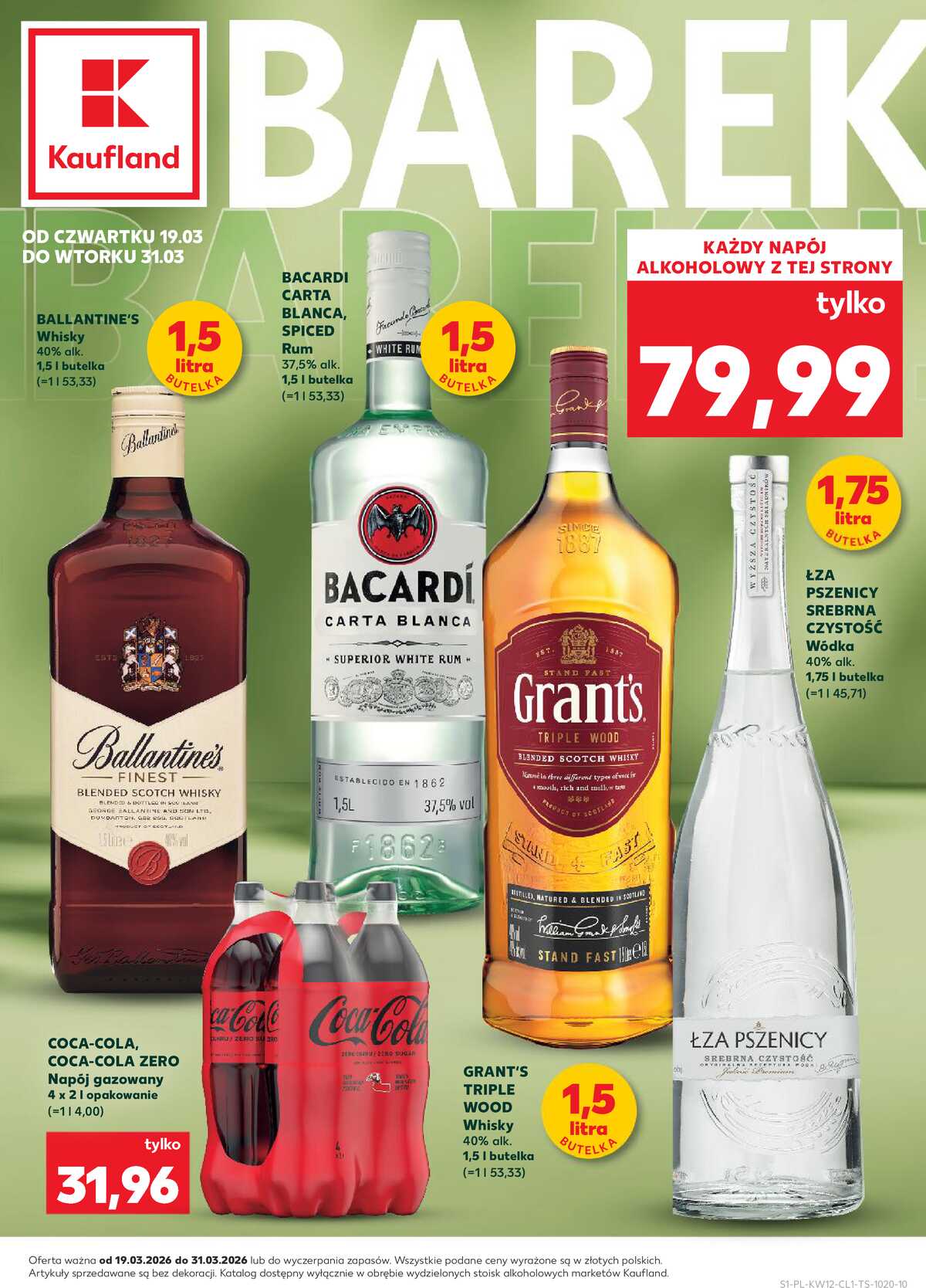 Leták Kaufland Polsko 19.3.-31.3.2026 - Bar Kaufland strana 1