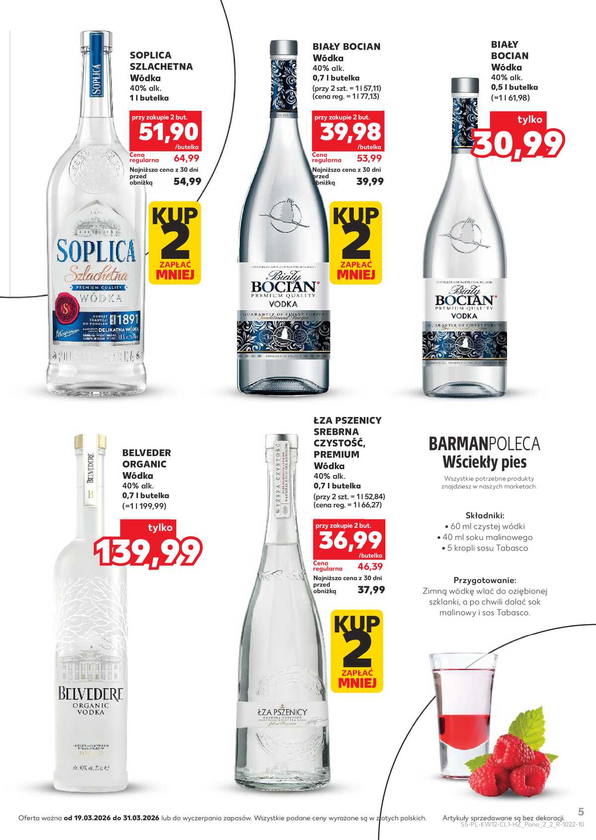 Leták Kaufland Polsko 19.3.-31.3.2026 - Bar Kaufland strana 5