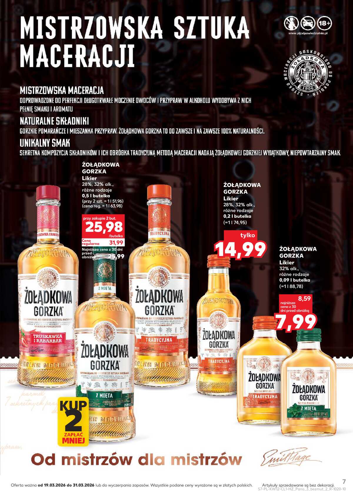 Leták Kaufland Polsko 19.3.-31.3.2026 - Bar Kaufland strana 7