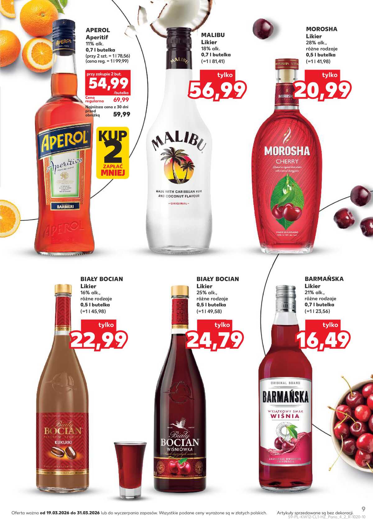 Leták Kaufland Polsko 19.3.-31.3.2026 - Bar Kaufland strana 9