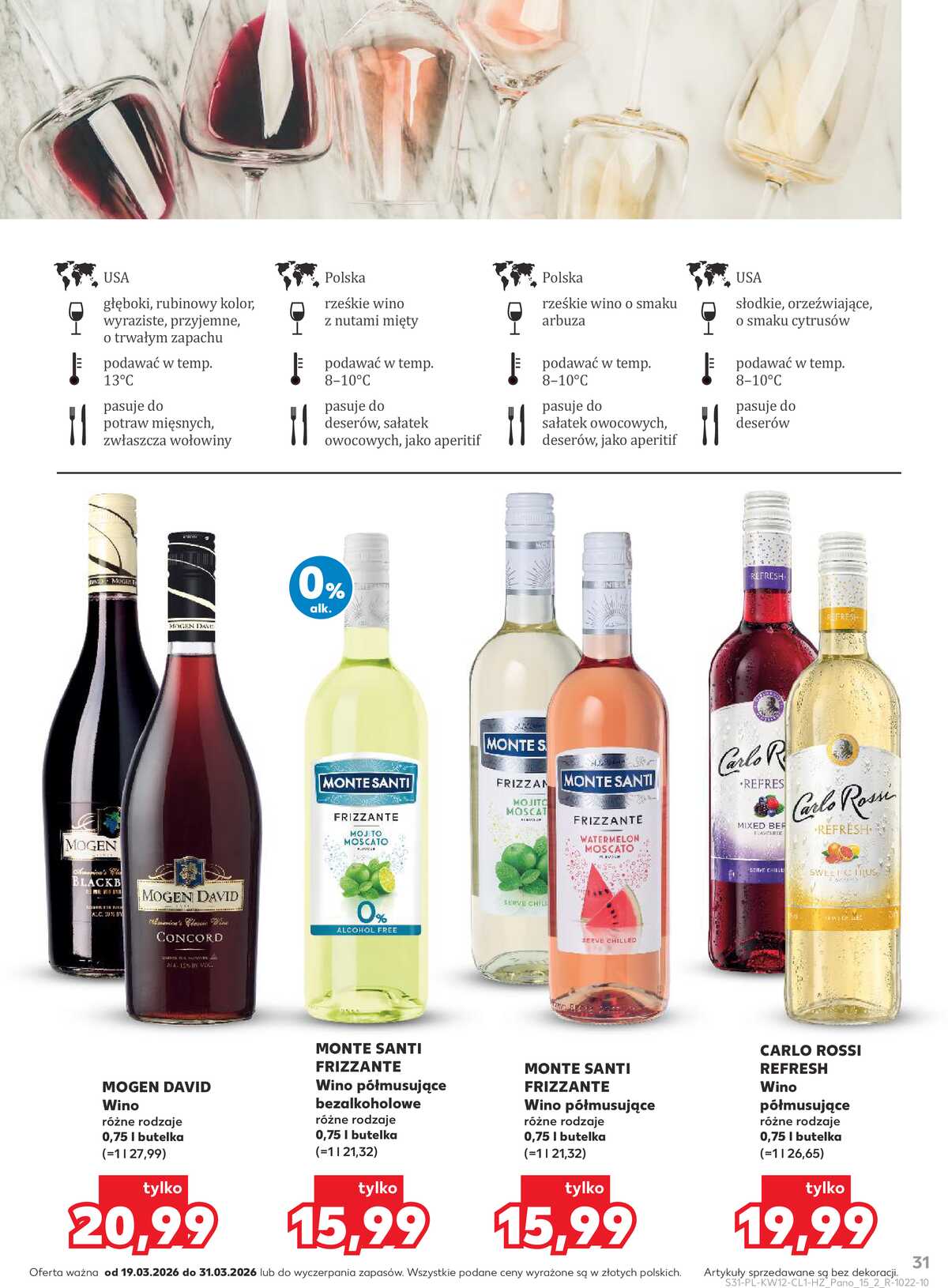 Leták Kaufland Polsko 19.3.-31.3.2026 - Bar Kaufland strana 31