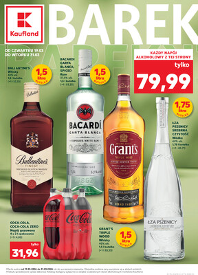 Leták Kaufland Polsko 19.3.-31.3.2026 - Bar Kaufland