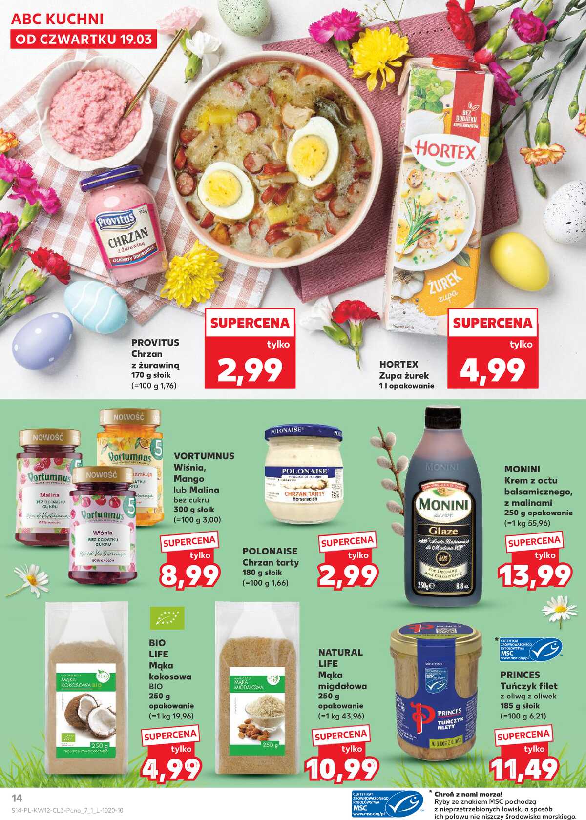 Leták Kaufland Polsko 19.3.-4.4.2026 strana 14