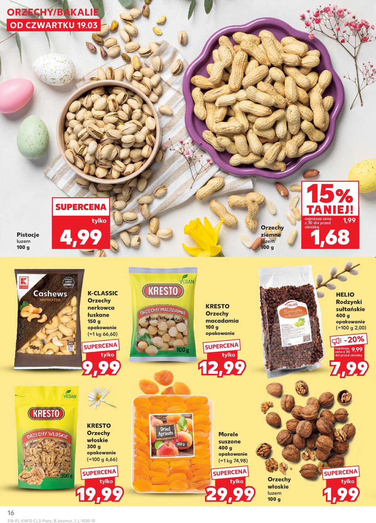 Leták Kaufland Polsko 19.3.-4.4.2026 strana 16