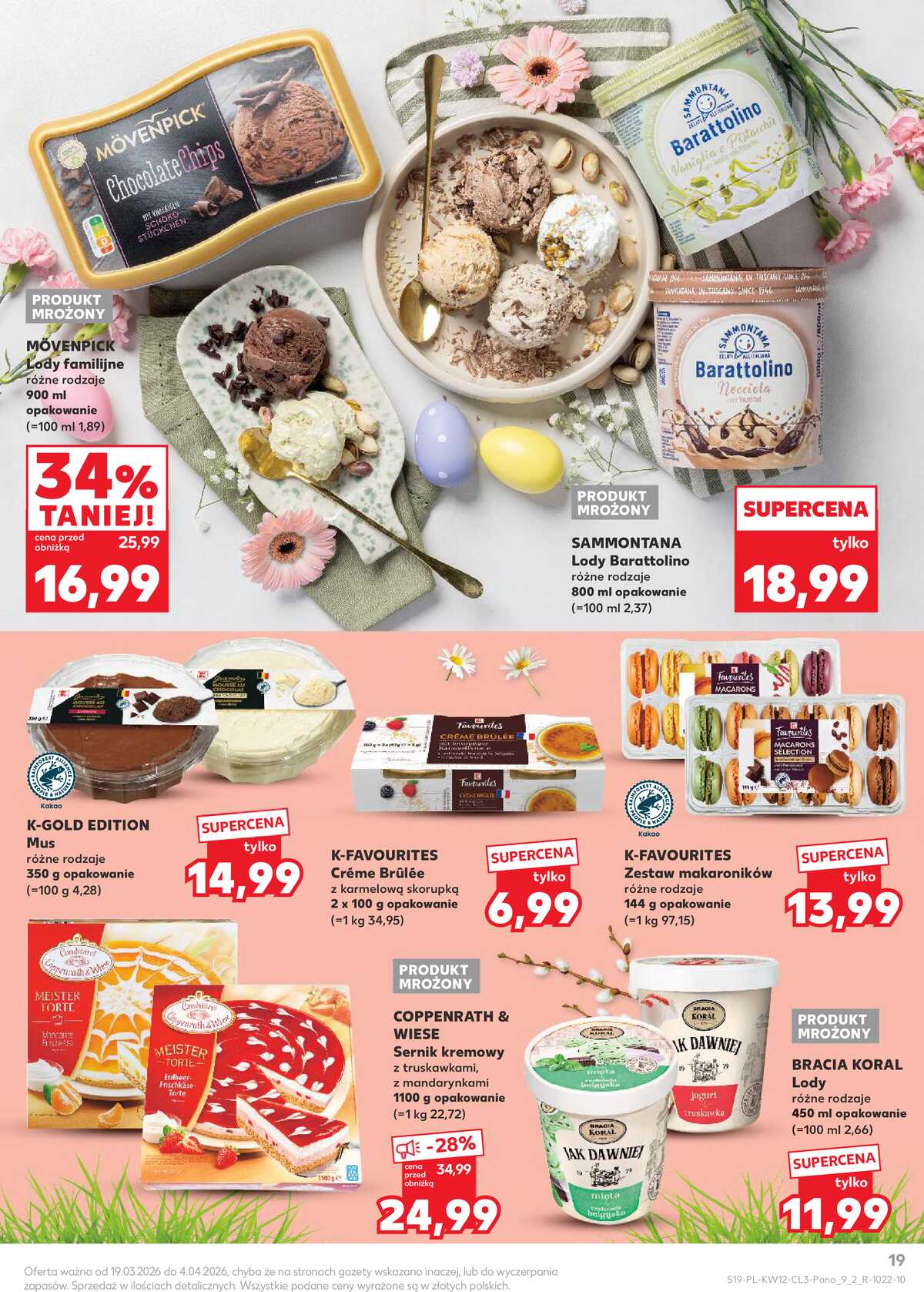 Leták Kaufland Polsko 19.3.-4.4.2026 strana 19