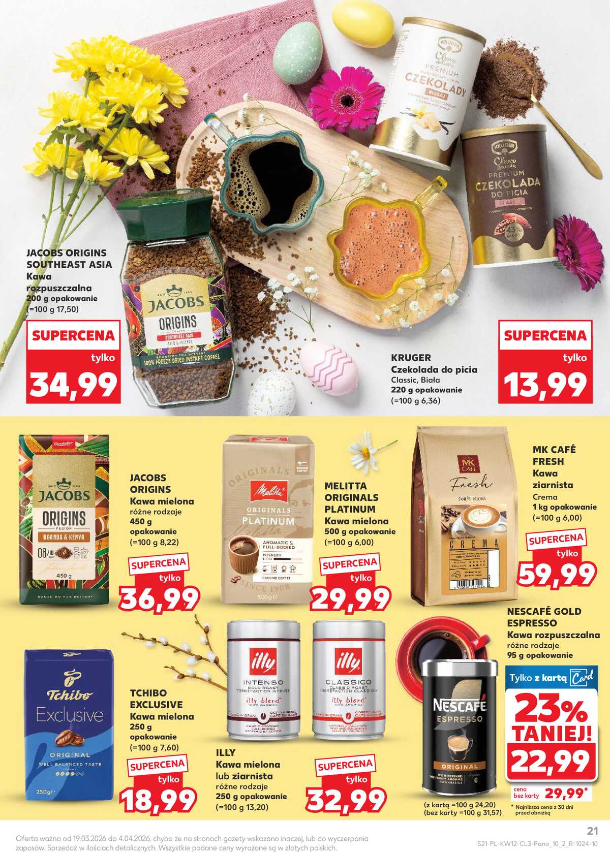 Leták Kaufland Polsko 19.3.-4.4.2026 strana 21