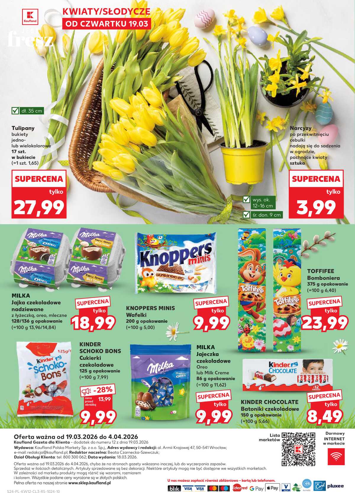 Leták Kaufland Polsko 19.3.-4.4.2026 strana 24