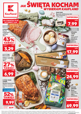 Leták Kaufland Polsko 19.3.-4.4.2026