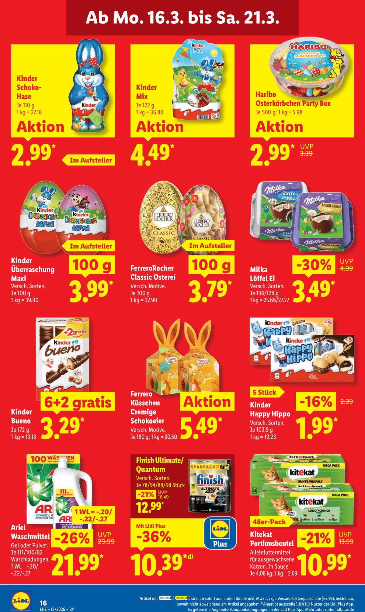 Leták Lidl Německo 16.3.-21.3.2026 strana 30