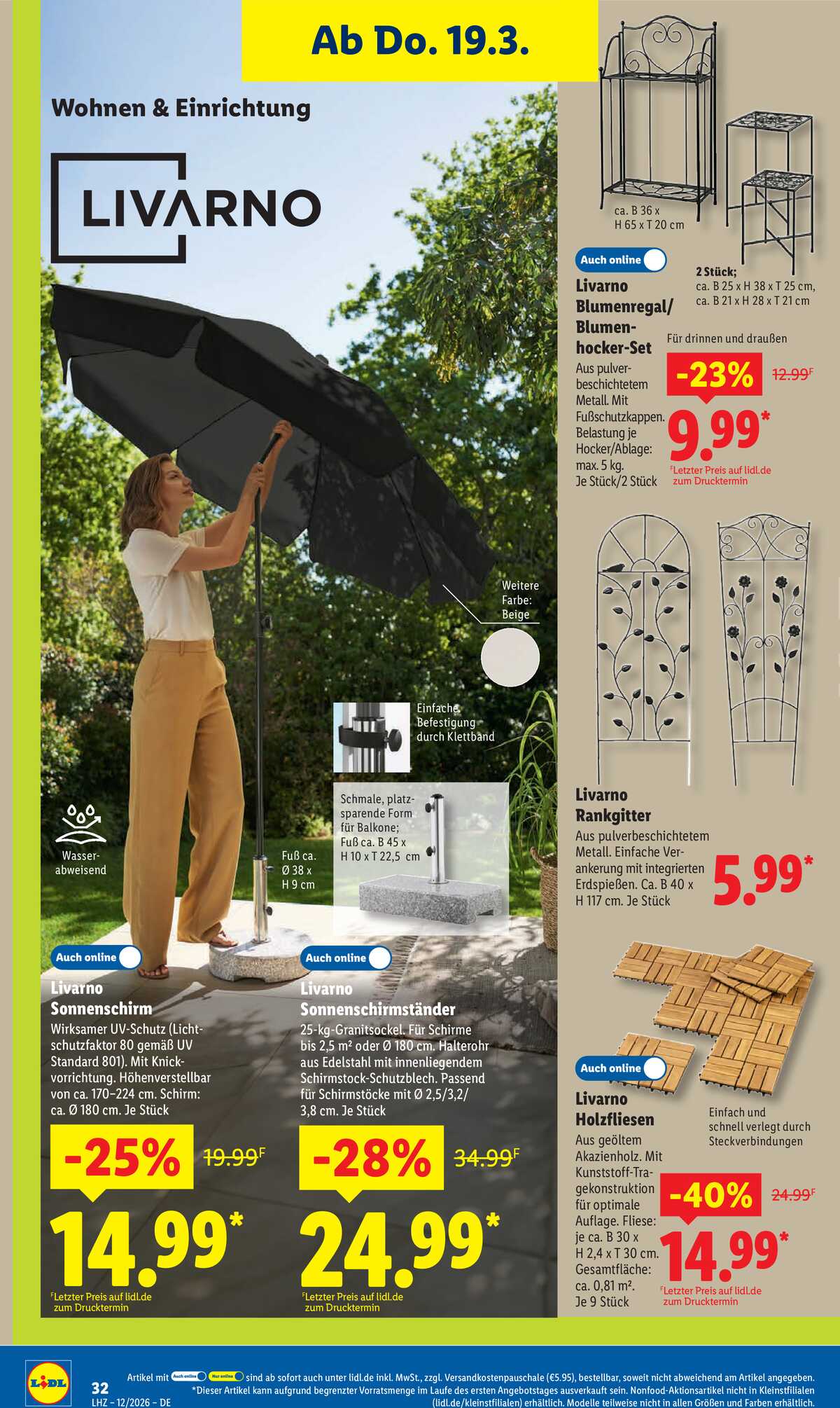 Leták Lidl Německo 16.3.-21.3.2026 strana 52