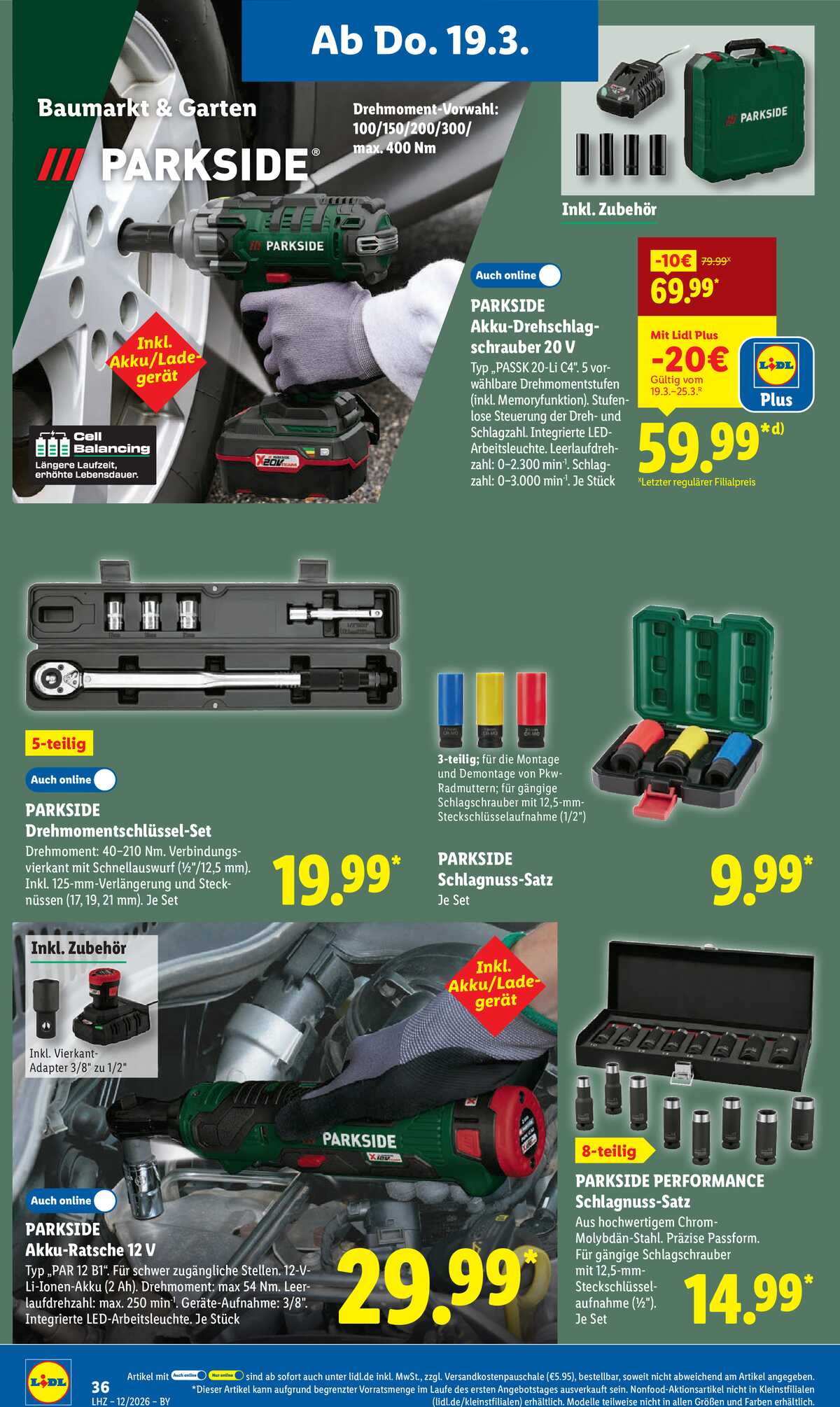 Leták Lidl Německo 16.3.-21.3.2026 strana 58