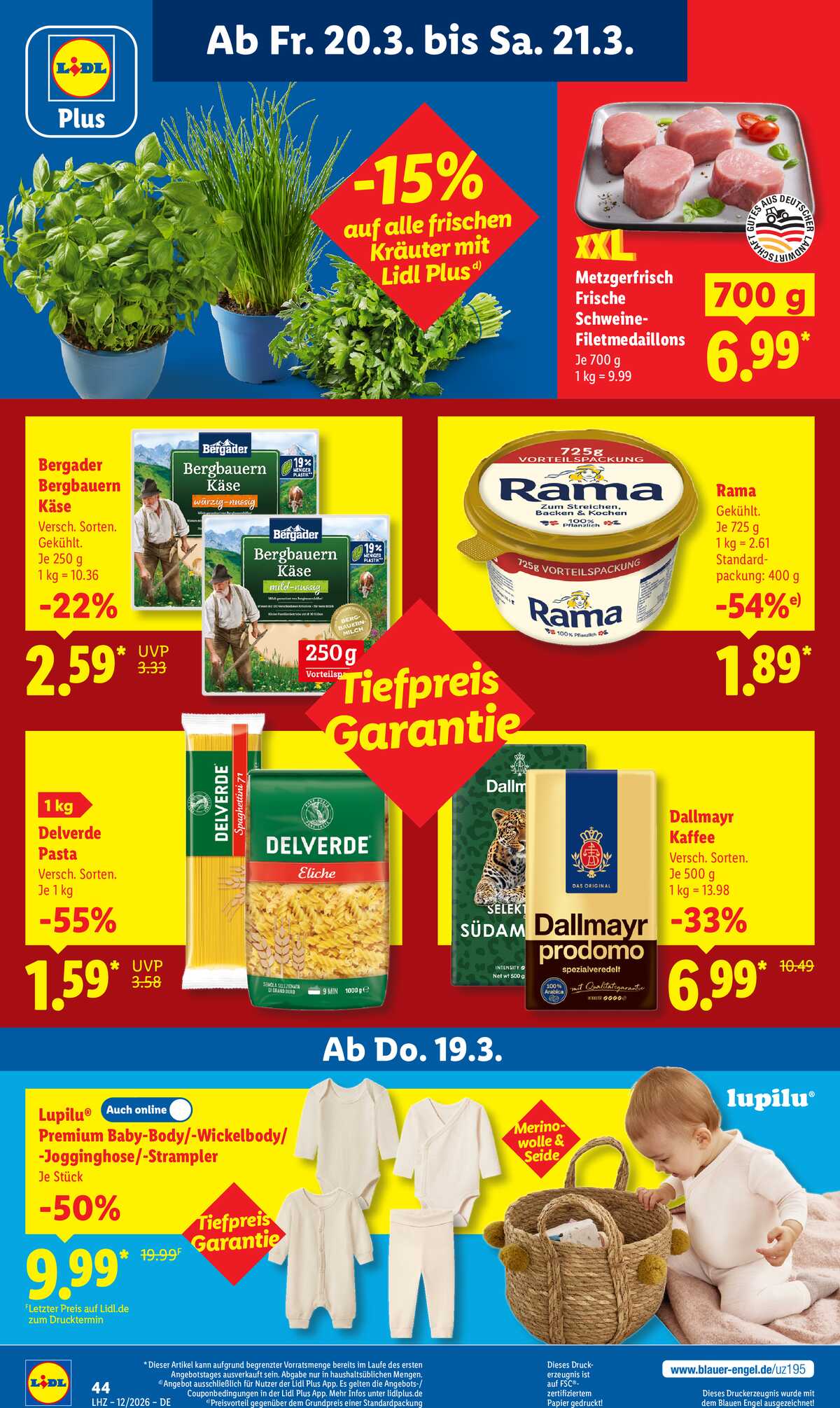 Leták Lidl Německo 16.3.-21.3.2026 strana 68