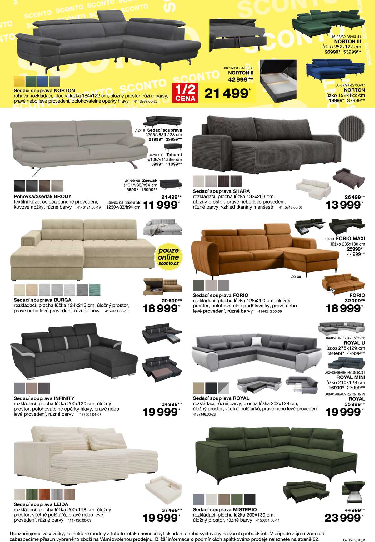 Sconto nábytek od 25.3. do 21.4.2026 strana 10