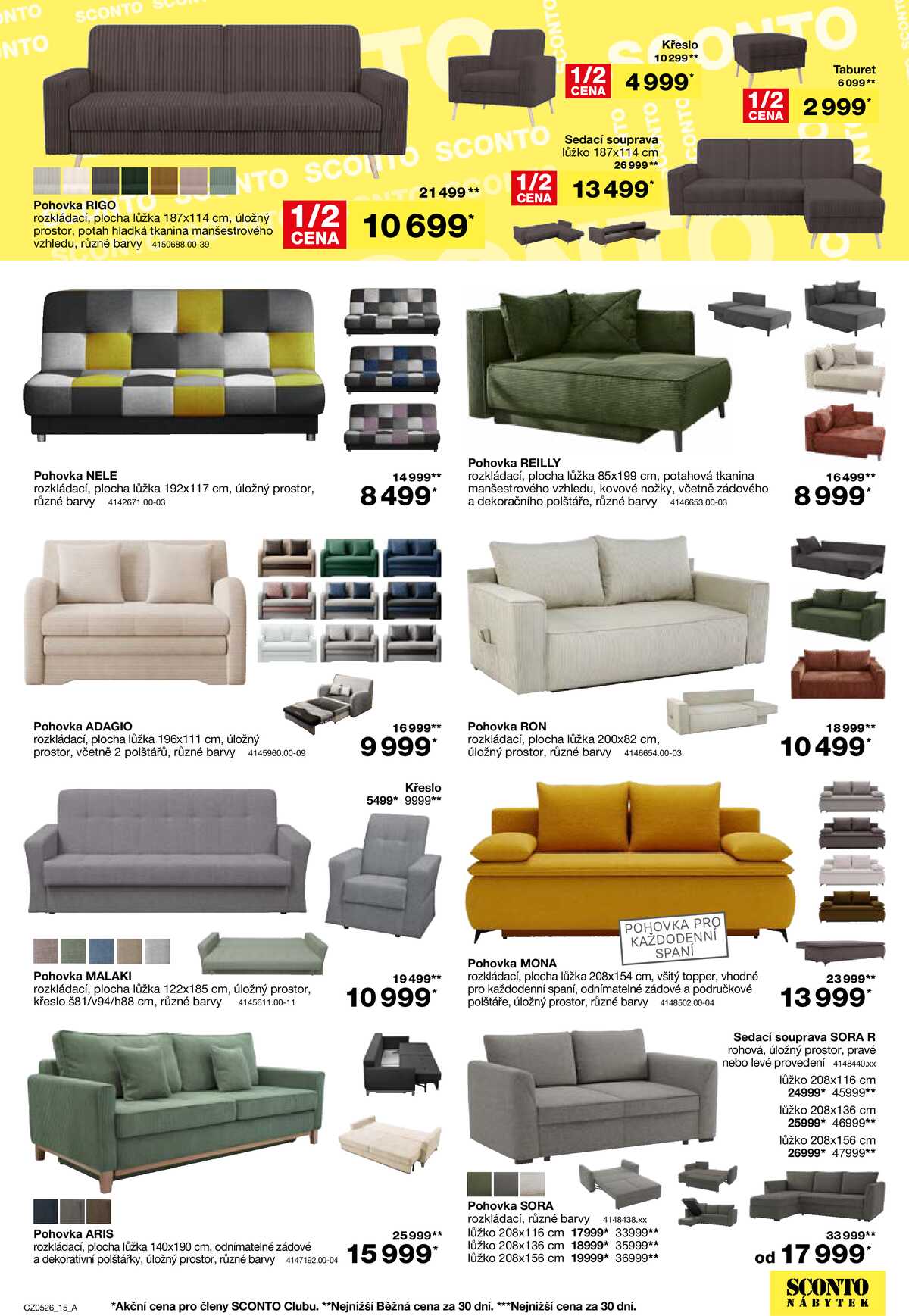 Sconto nábytek od 25.3. do 21.4.2026 strana 15