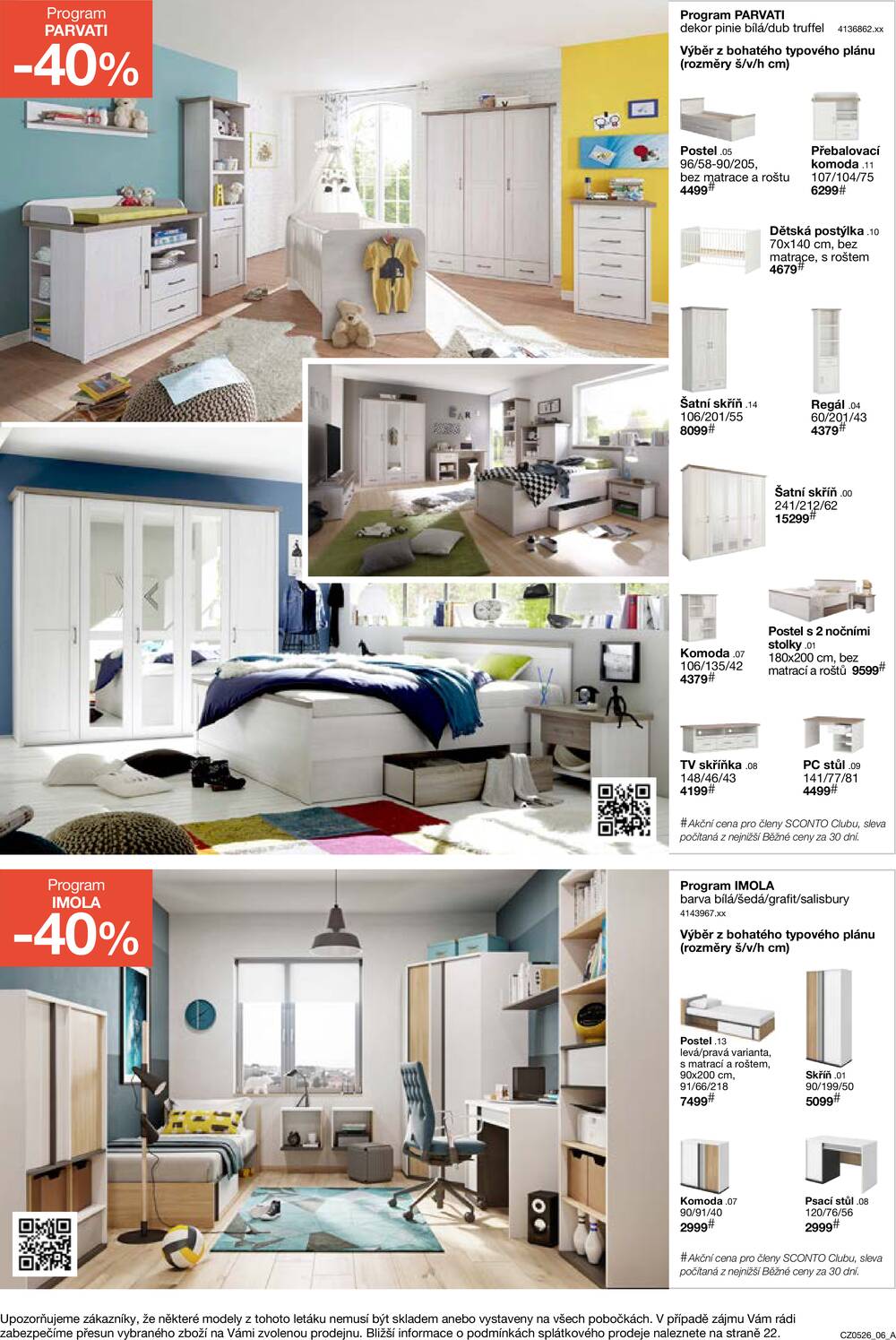 Leták SCONTO Nábytek - Sconto nábytek od 25.3. do 21.4.2026 - strana 6 Leták SCONTO Nábytek - Sconto nábytek od 25.3. do 21.4.2026 - strana 6