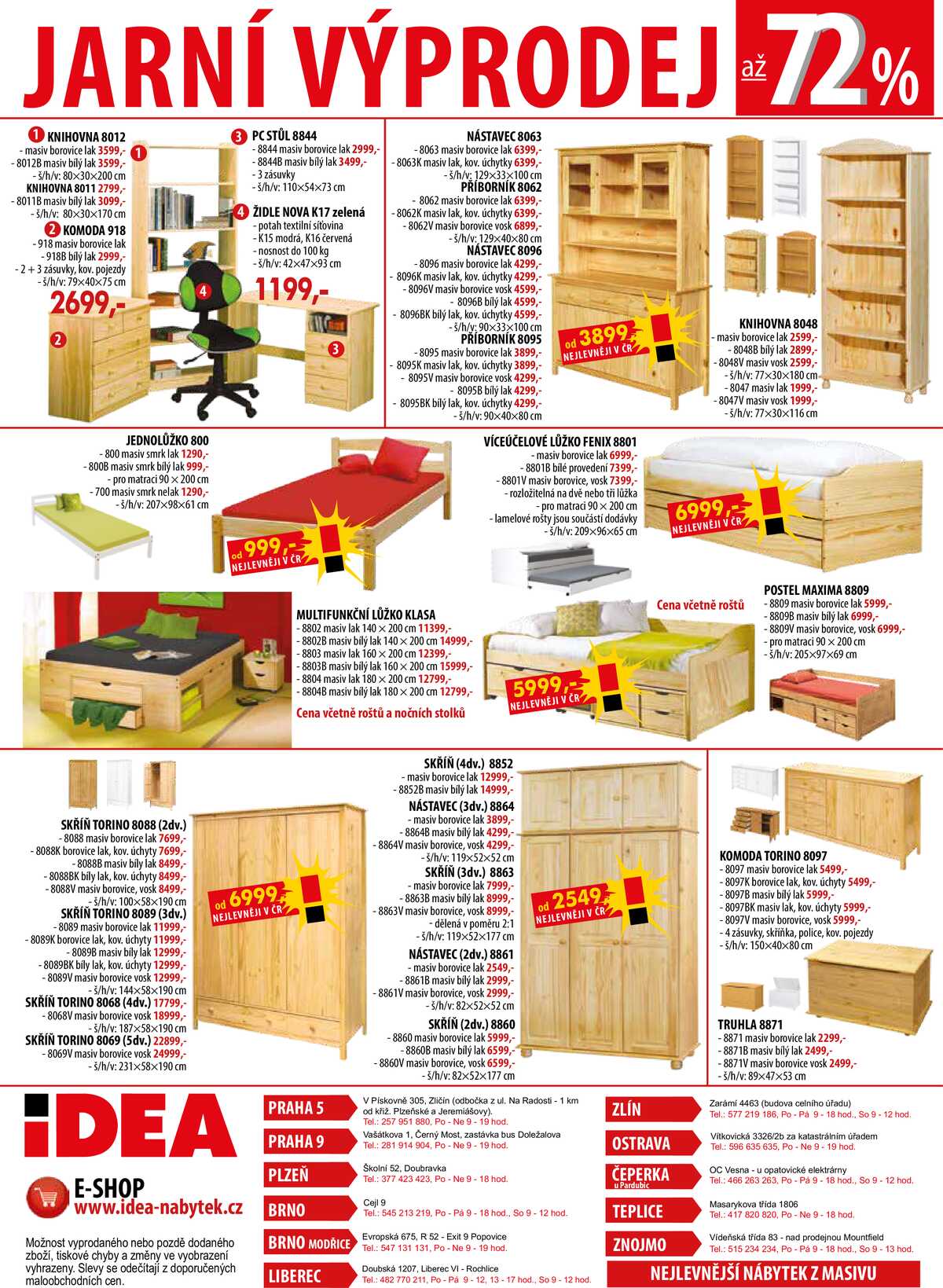 IDEA nábytek od 15.3. do 31.3.2026 strana 4