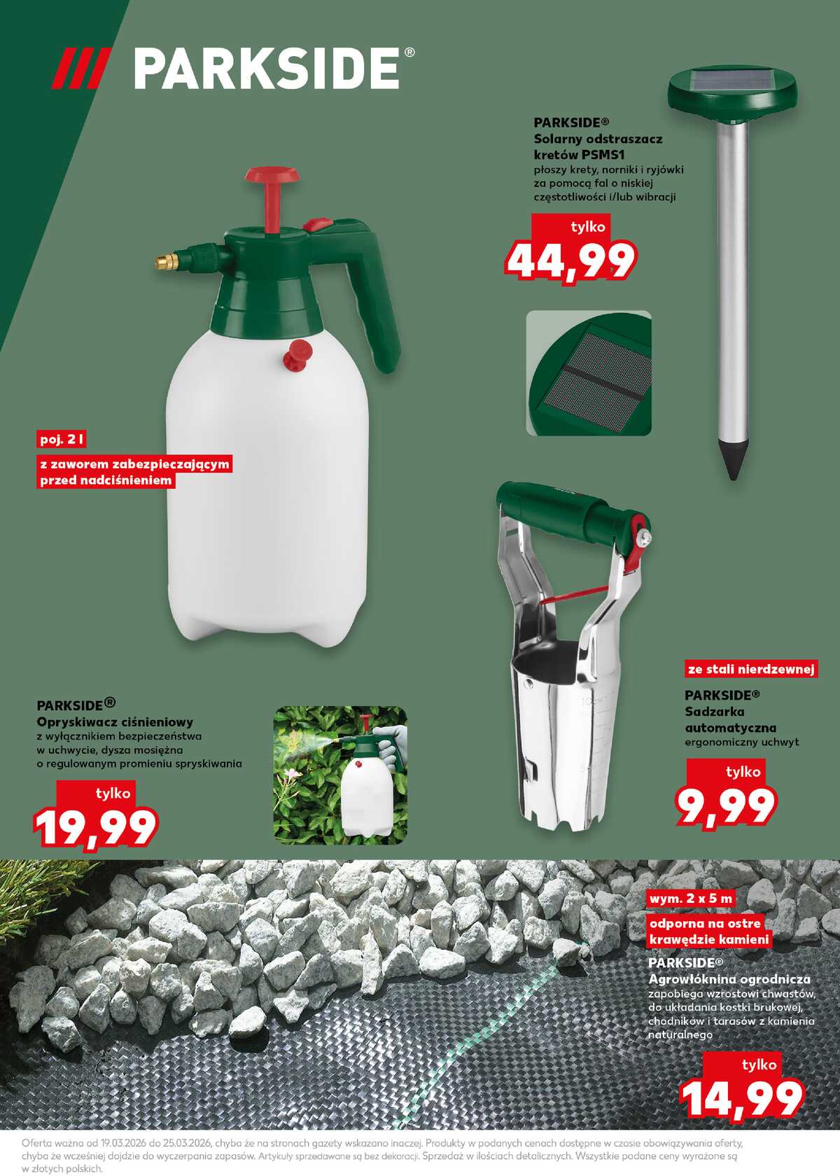 Leták Kaufland Polsko 19.3.-25.3.2026 - Zahrada strana 5