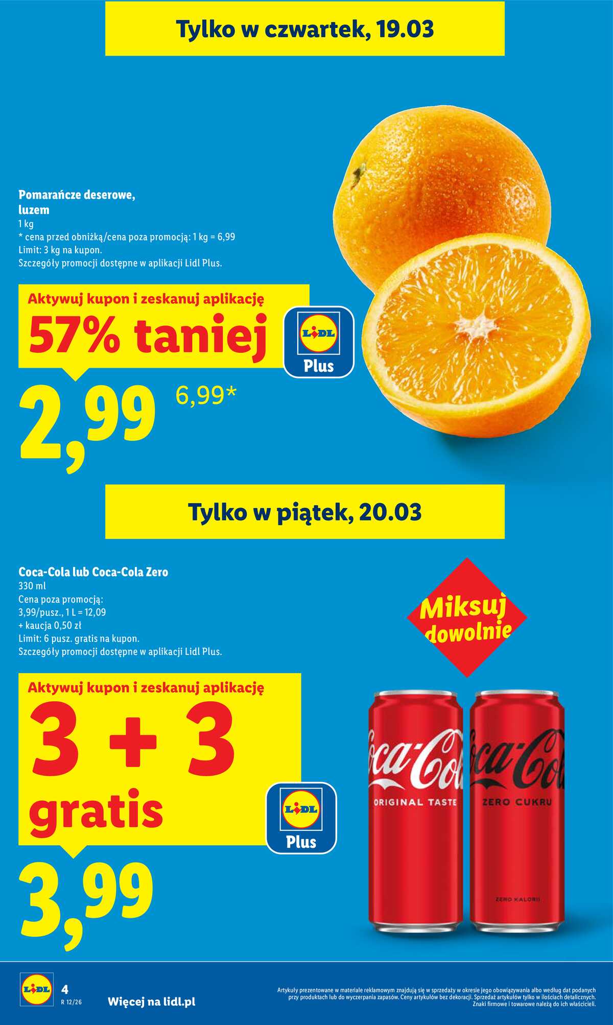 Leták Lidl Polsko 19.3.-21.3.2026 strana 4