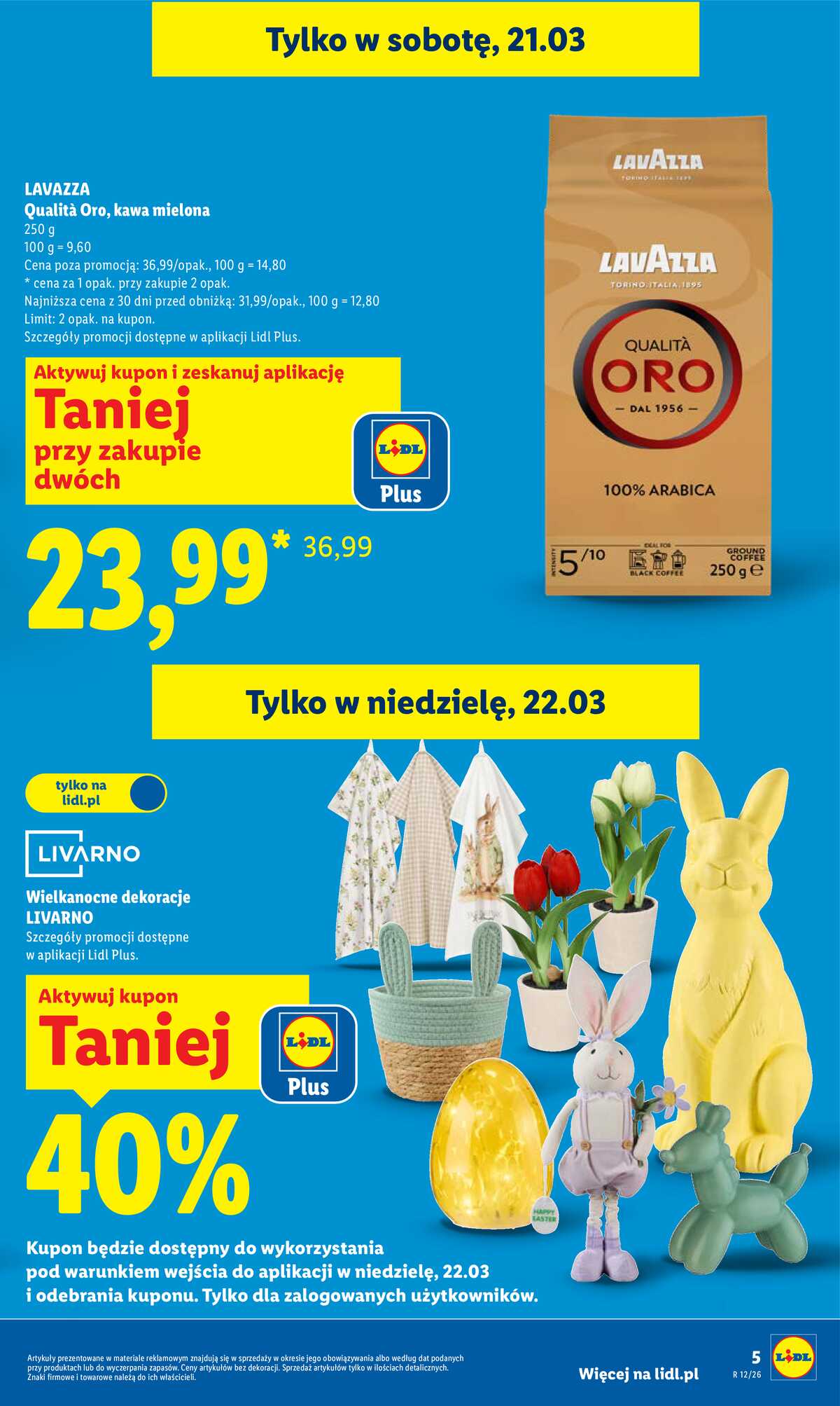 Leták Lidl Polsko 19.3.-21.3.2026 strana 5