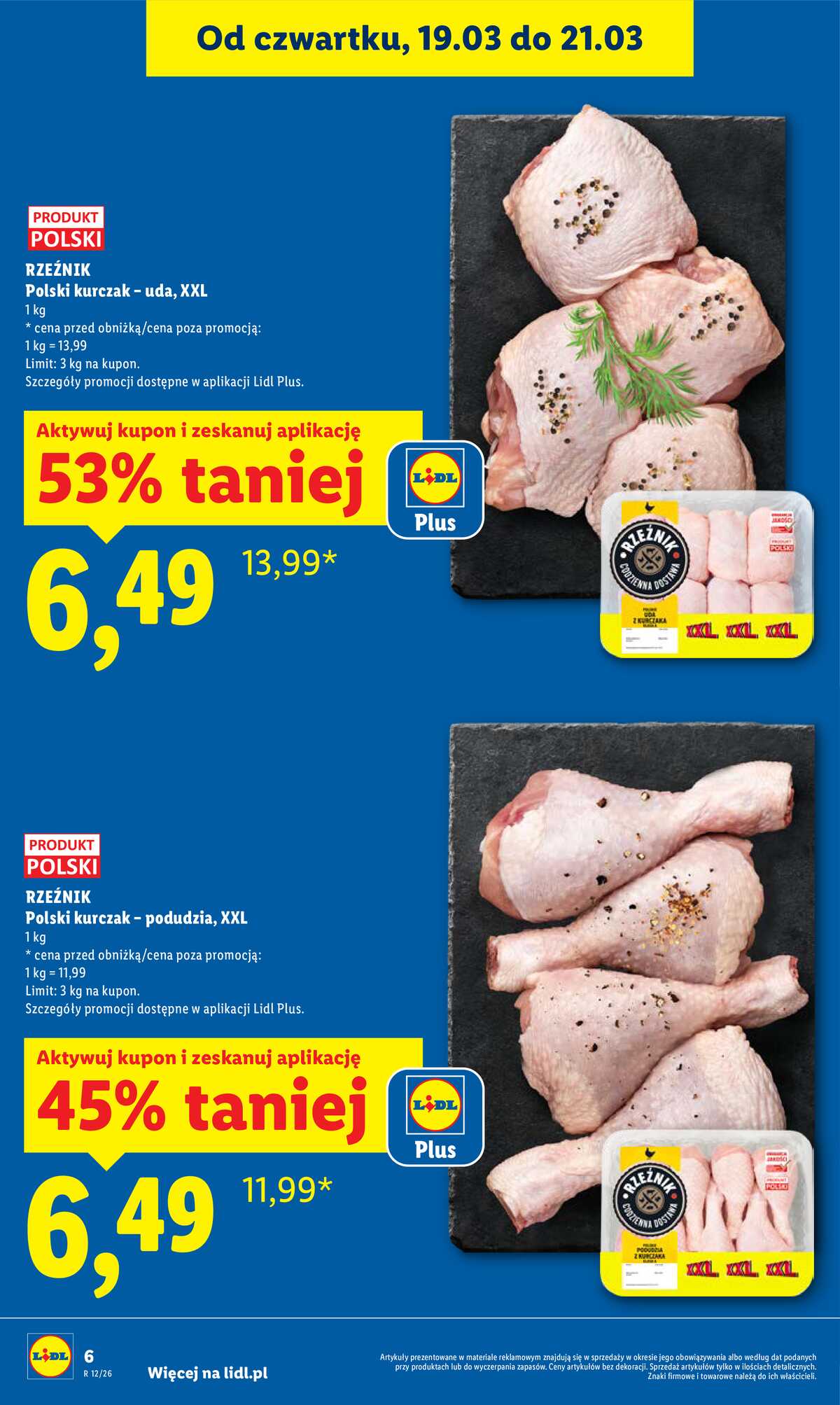 Leták Lidl Polsko 19.3.-21.3.2026 strana 6