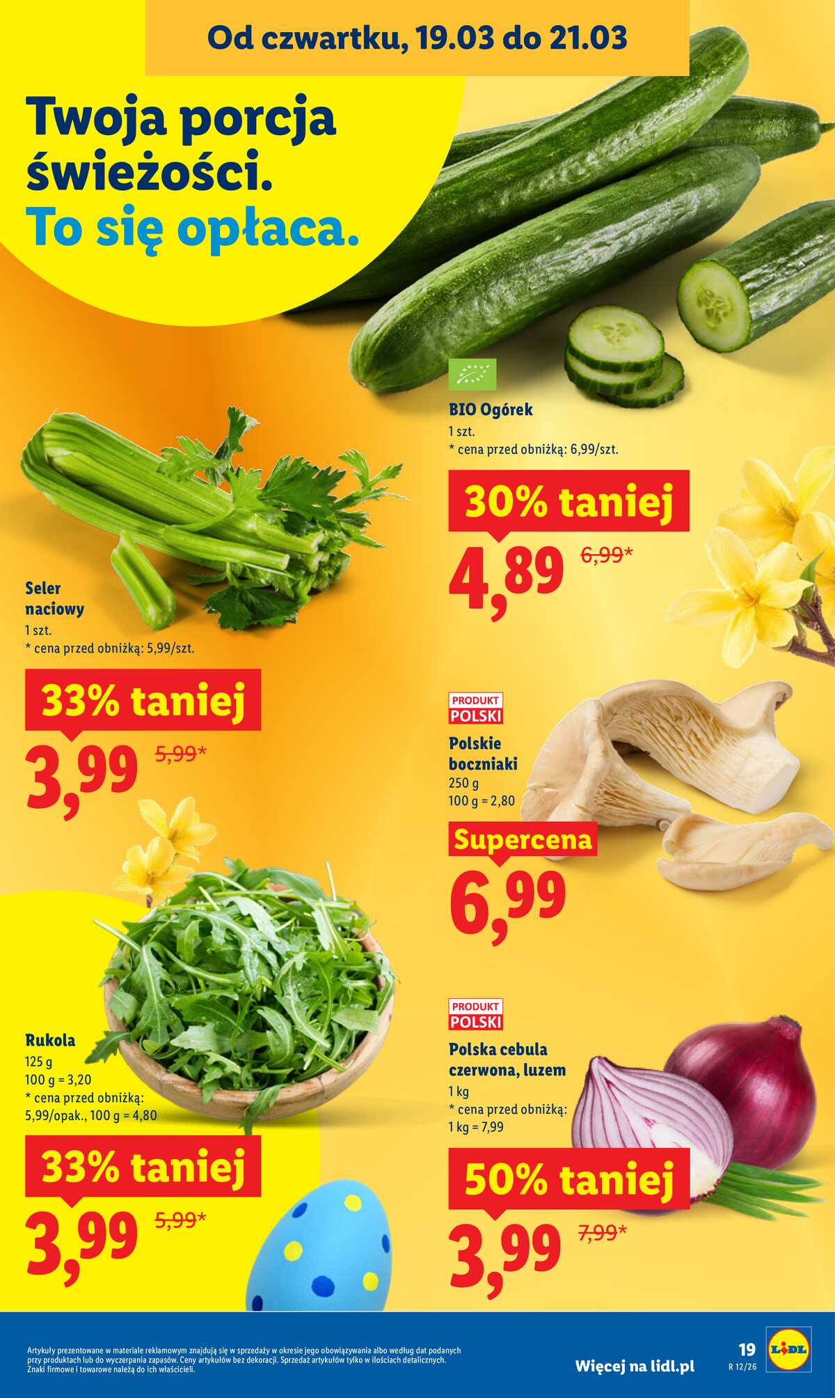 Leták Lidl Polsko 19.3.-21.3.2026 strana 19