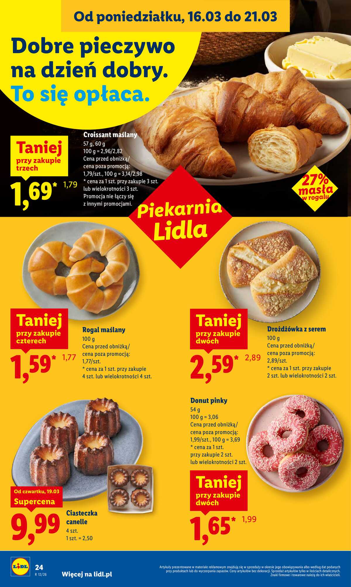 Leták Lidl Polsko 19.3.-21.3.2026 strana 24