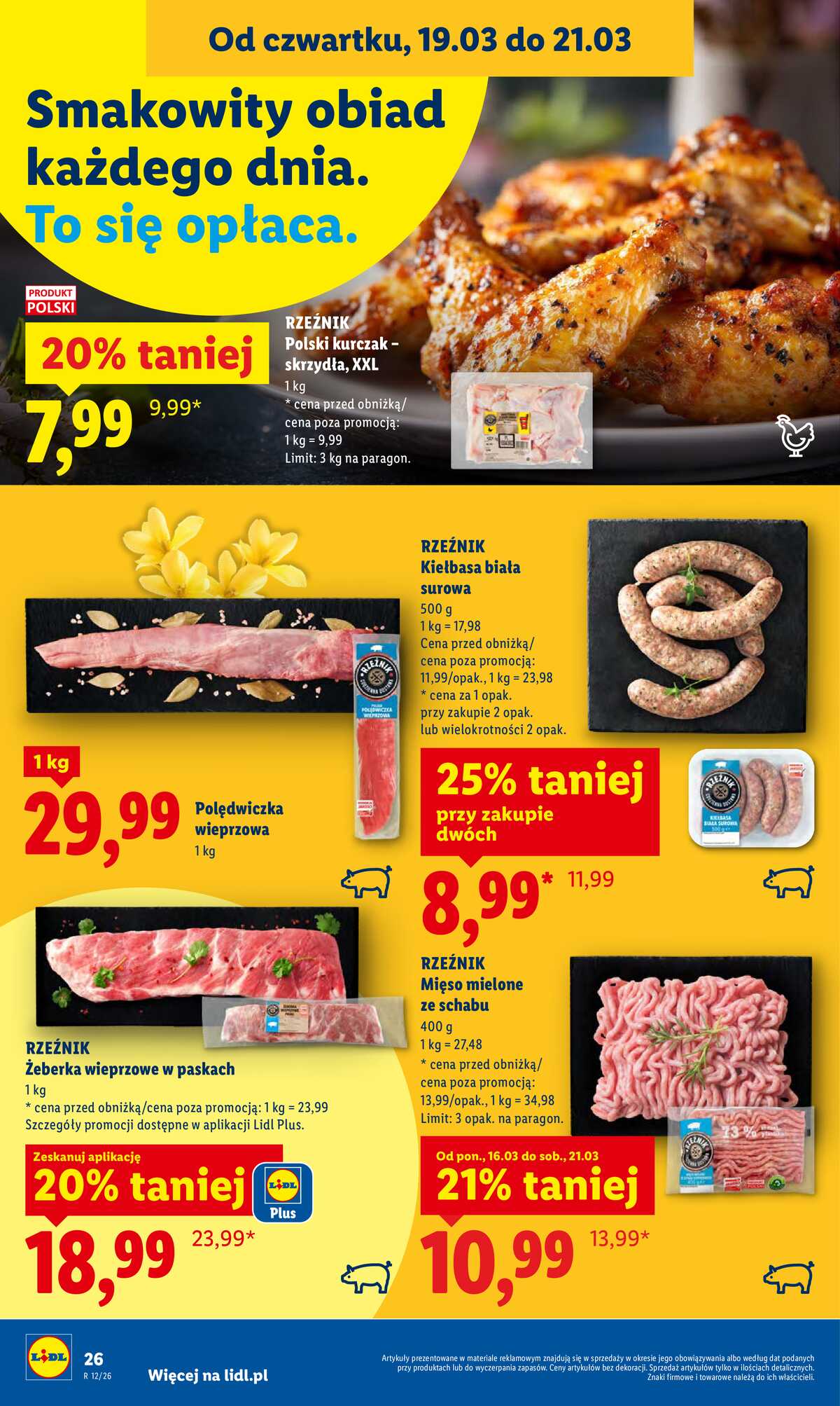 Leták Lidl Polsko 19.3.-21.3.2026 strana 26
