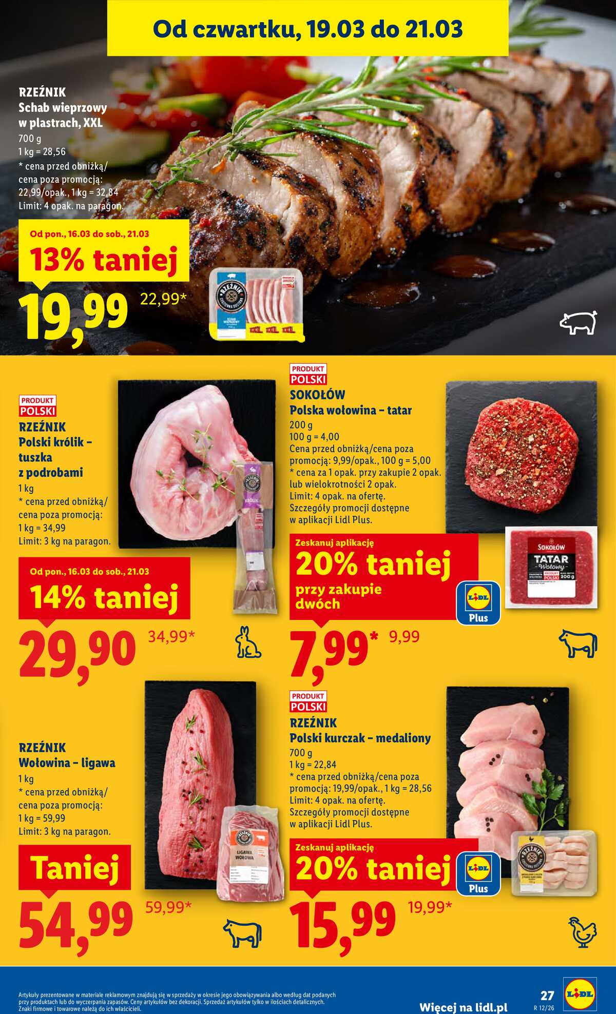 Leták Lidl Polsko 19.3.-21.3.2026 strana 27