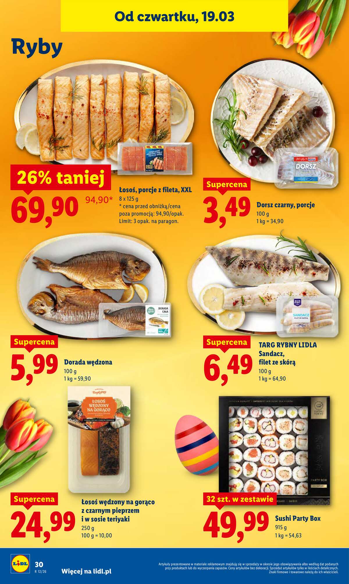 Leták Lidl Polsko 19.3.-21.3.2026 strana 30